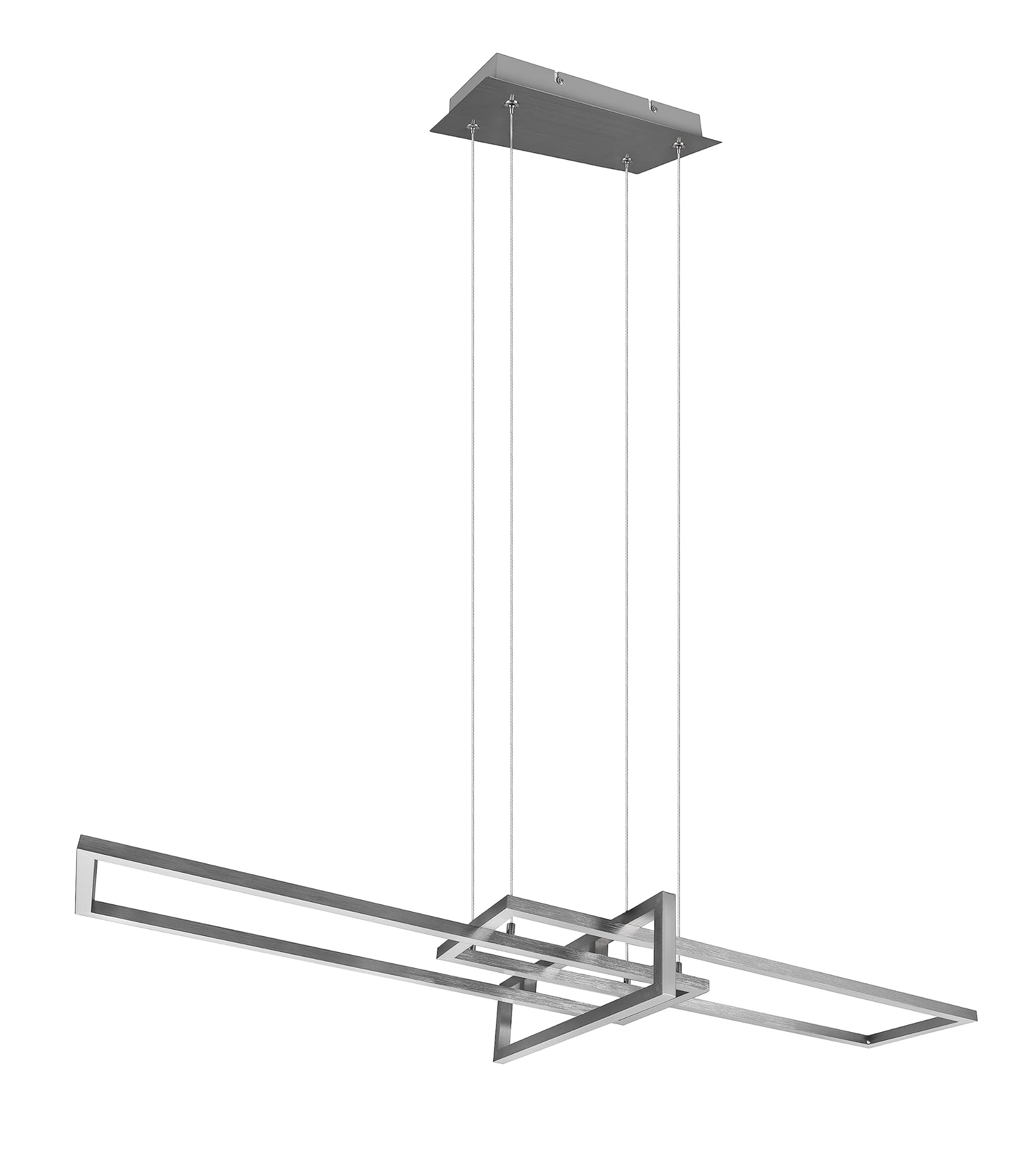 Trio Lampada a Sospensione, Nichel Opaco