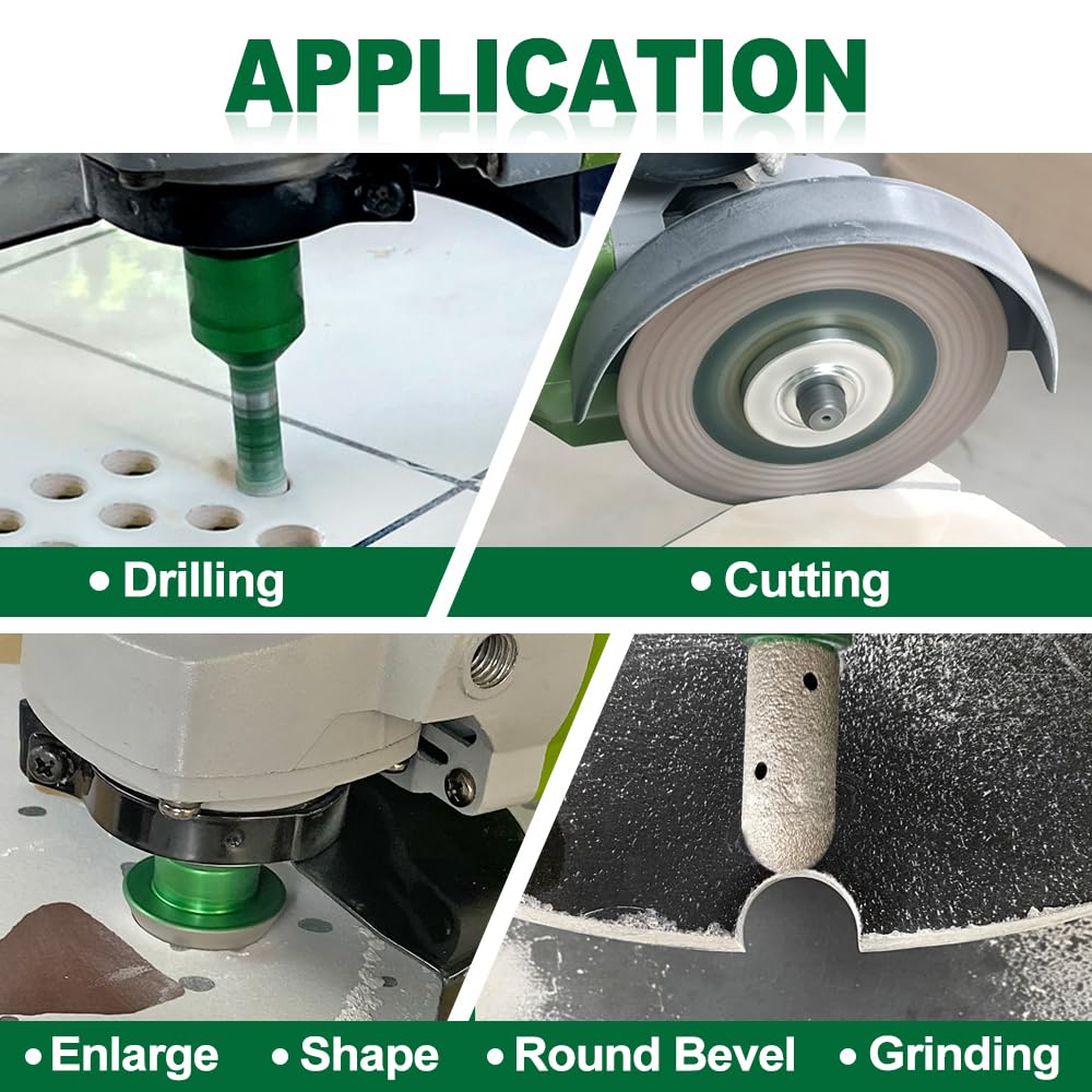 Kurstol Punte Diamantate Gres Porcellanato 13 Pezzi - immagine 3