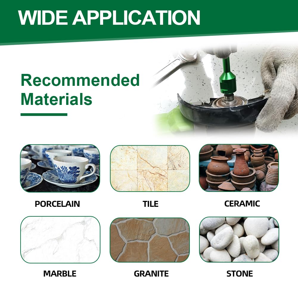 Kurstol Punte Diamantate Gres Porcellanato 13 Pezzi - immagine 4