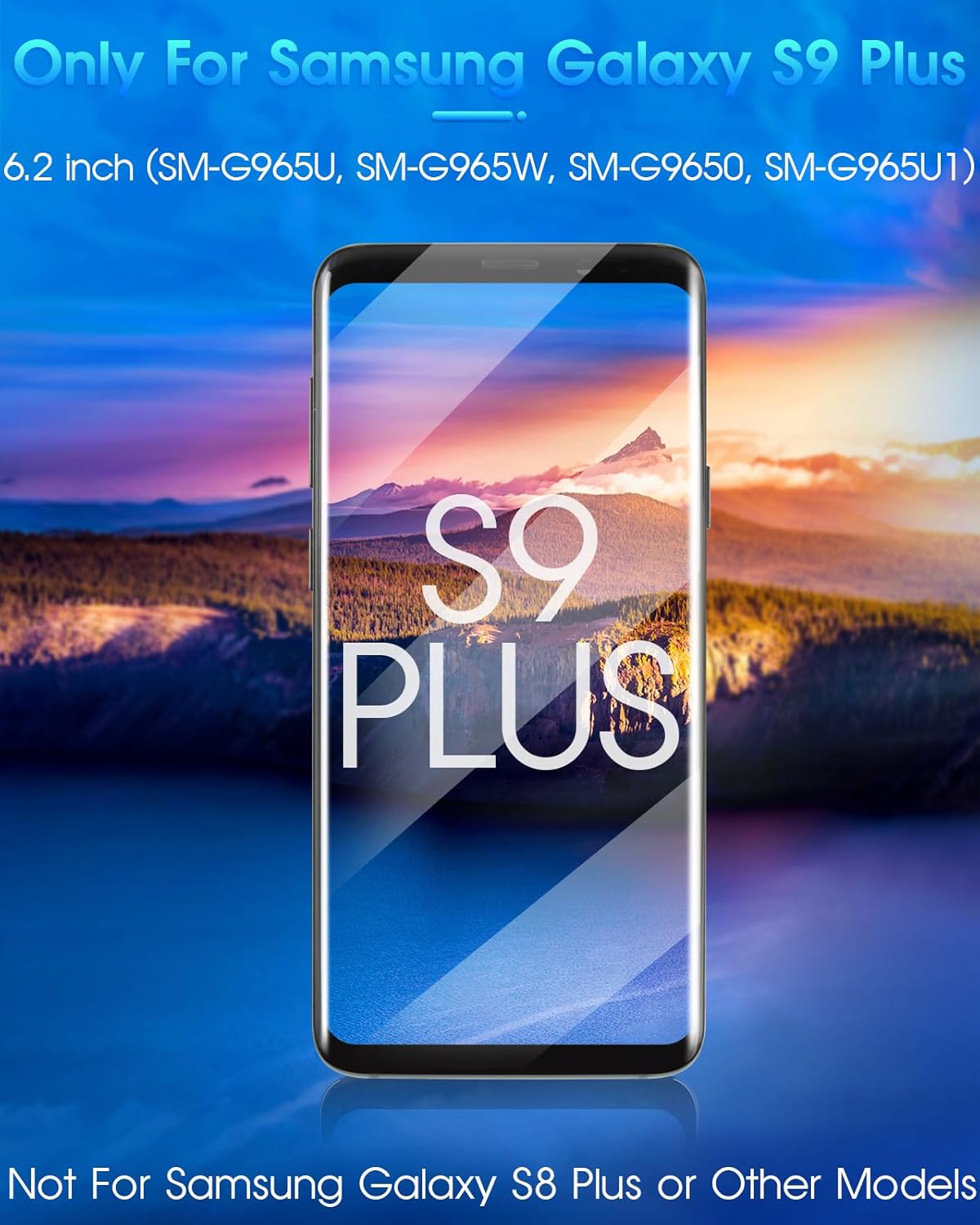 ARSSLY Display LCD per Samsung Galaxy S9 Plus (Nero) - immagine 2