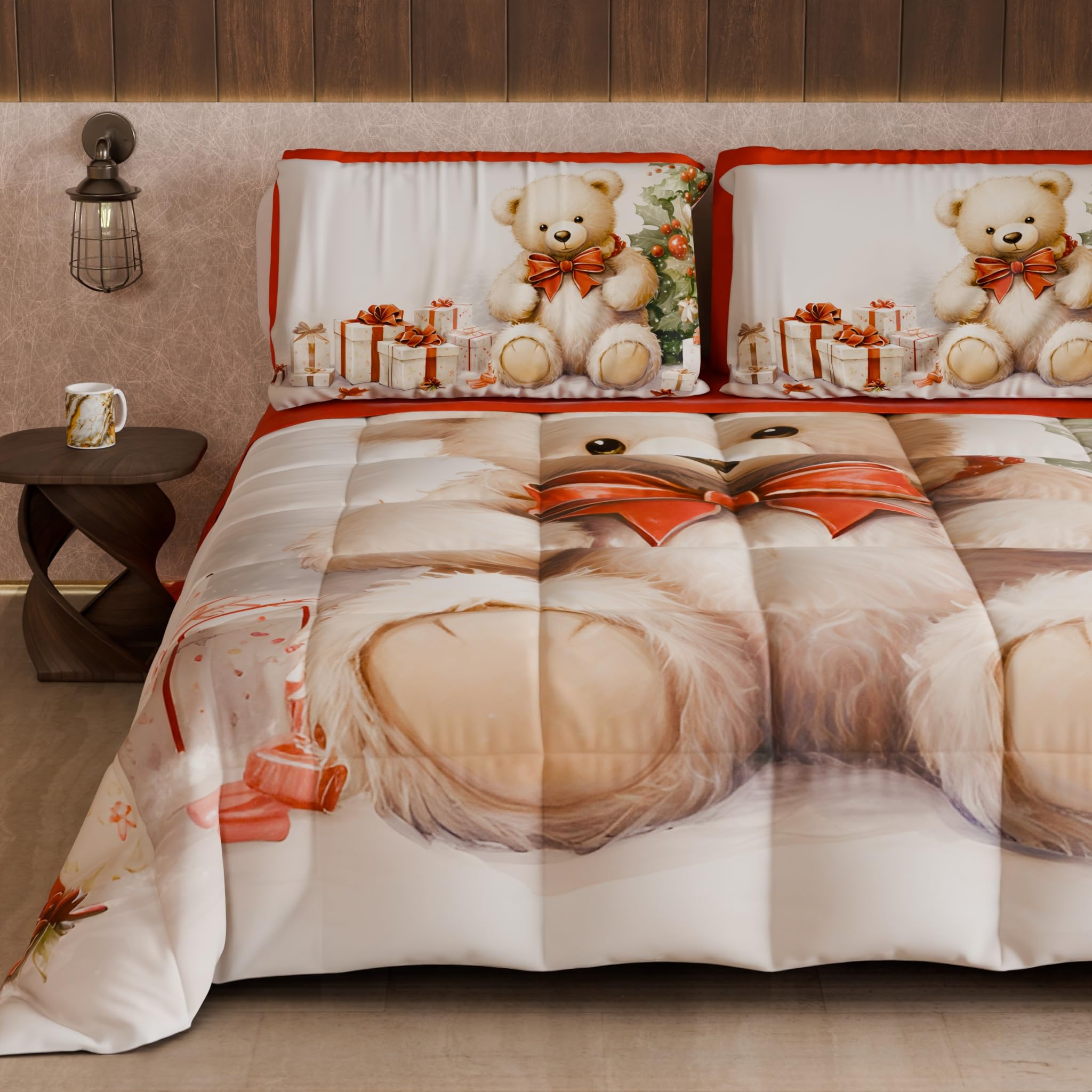 Petti Artigiani Italiani - Trapunta Matrimoniale Natalizia