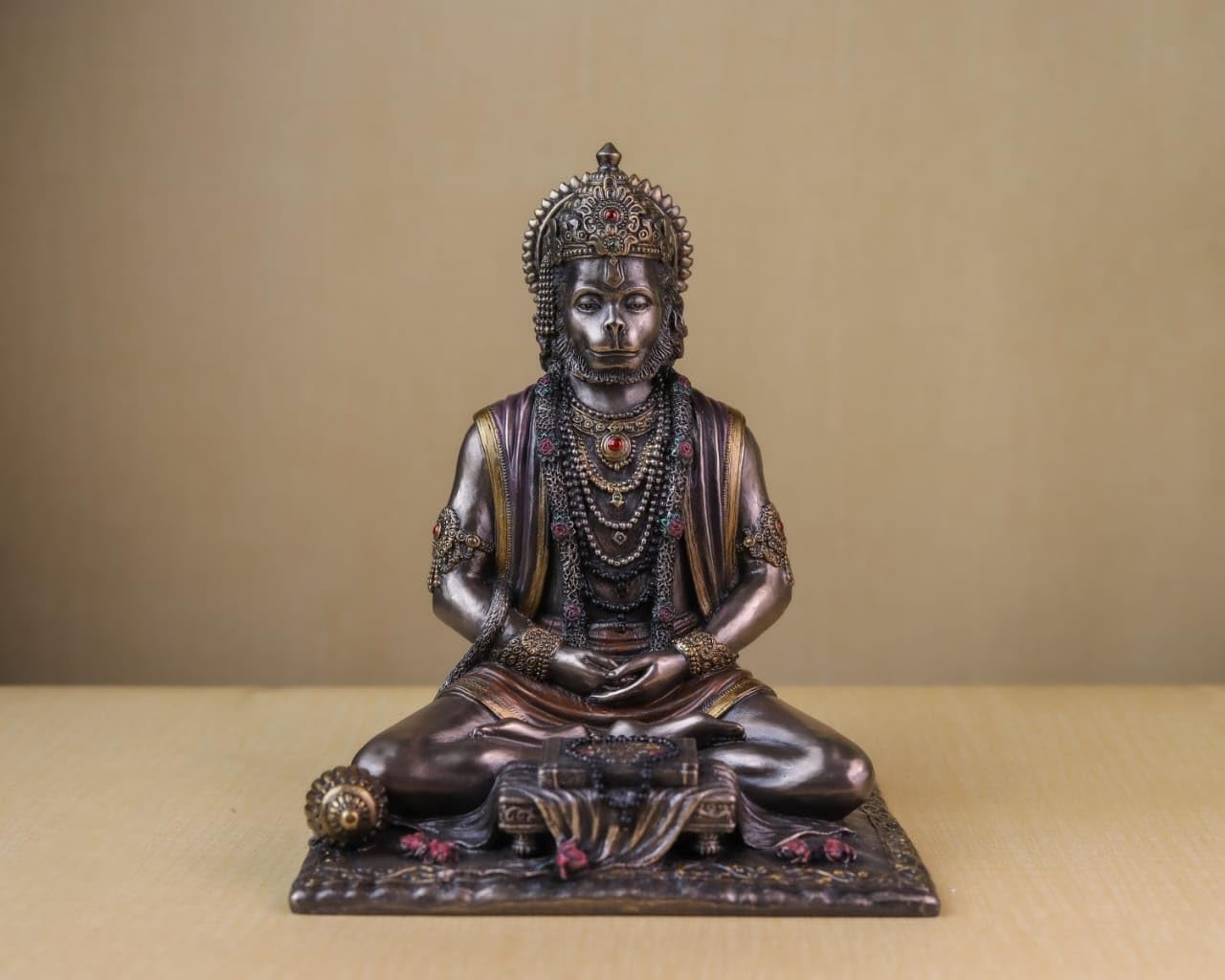 UGRA Statua Hanuman - Bronzo legato 20cm