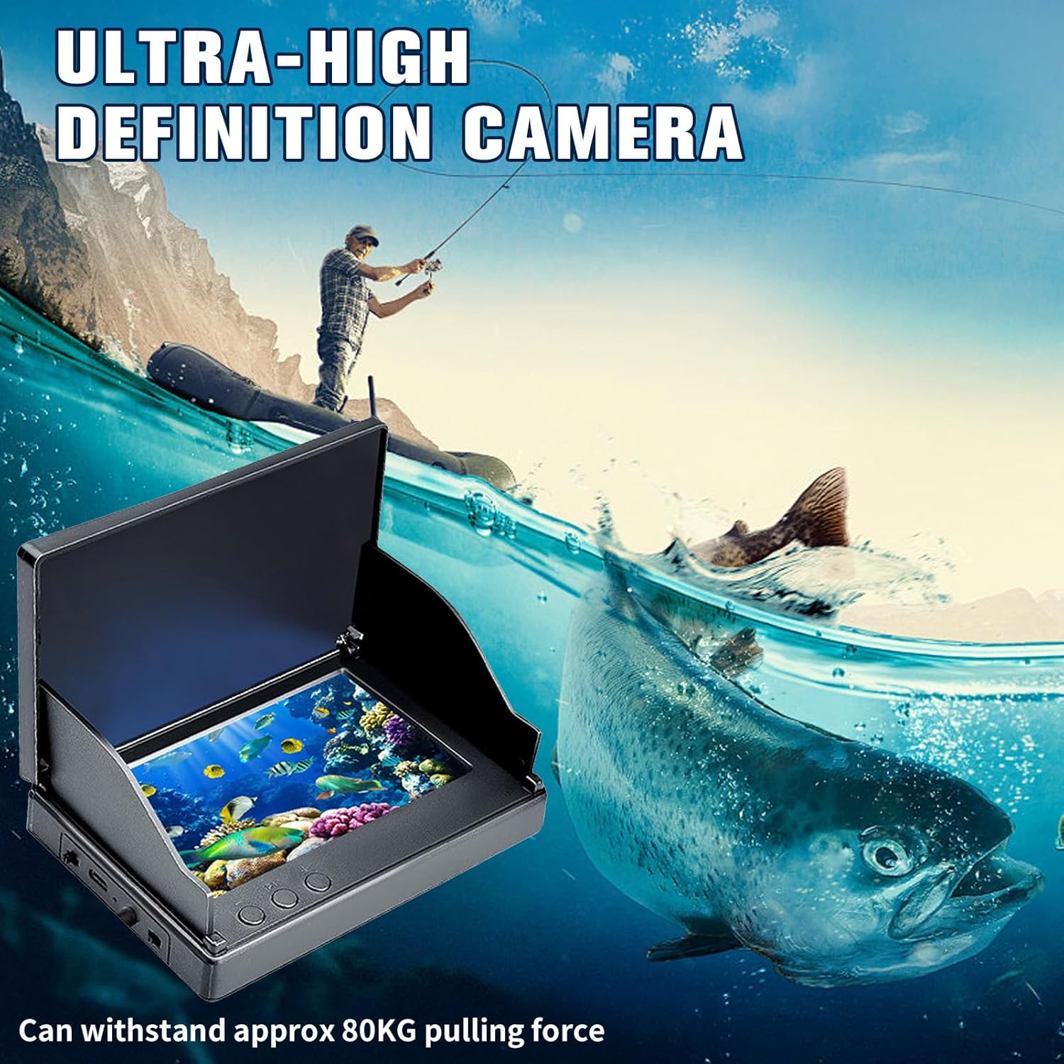 Fish Finder - Telecamera Subacquea IP68 30m - immagine 5