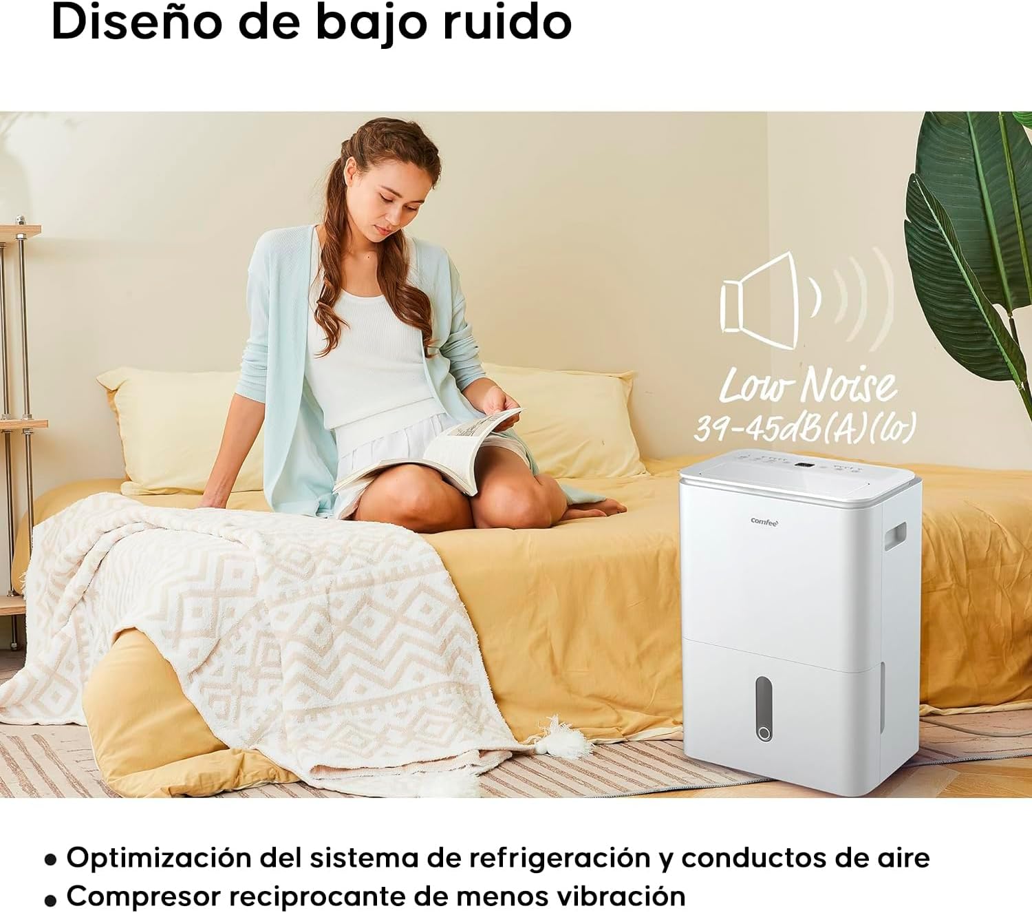 COMFEE Deumidificatore 2-IN-1 20L/Giorno Easy Dry 20 - immagine 5