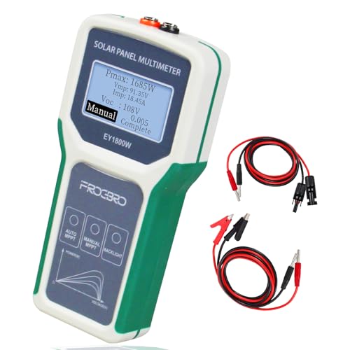 Frogbro Pannello Solare 1800W Multimetro EY-1800W