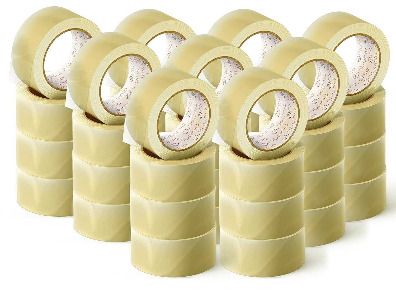 Nastro Adesivo Trasparente per Imballaggio (48 Rotoli) - immagine 1