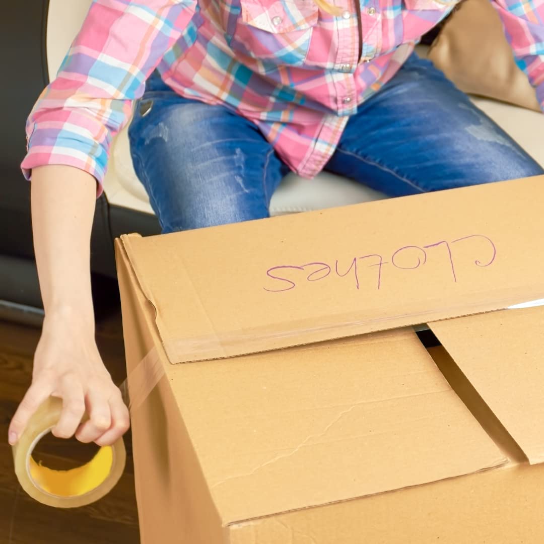 Nastro Adesivo Trasparente per Imballaggio (48 Rotoli) - immagine 4