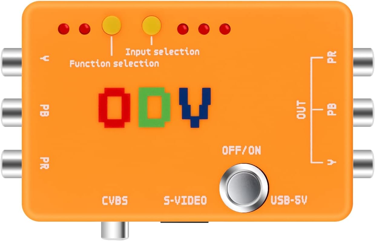 Mcbazel ODV-II - Convertitore Component/CVBS/S-Video a YPbPr - immagine 7