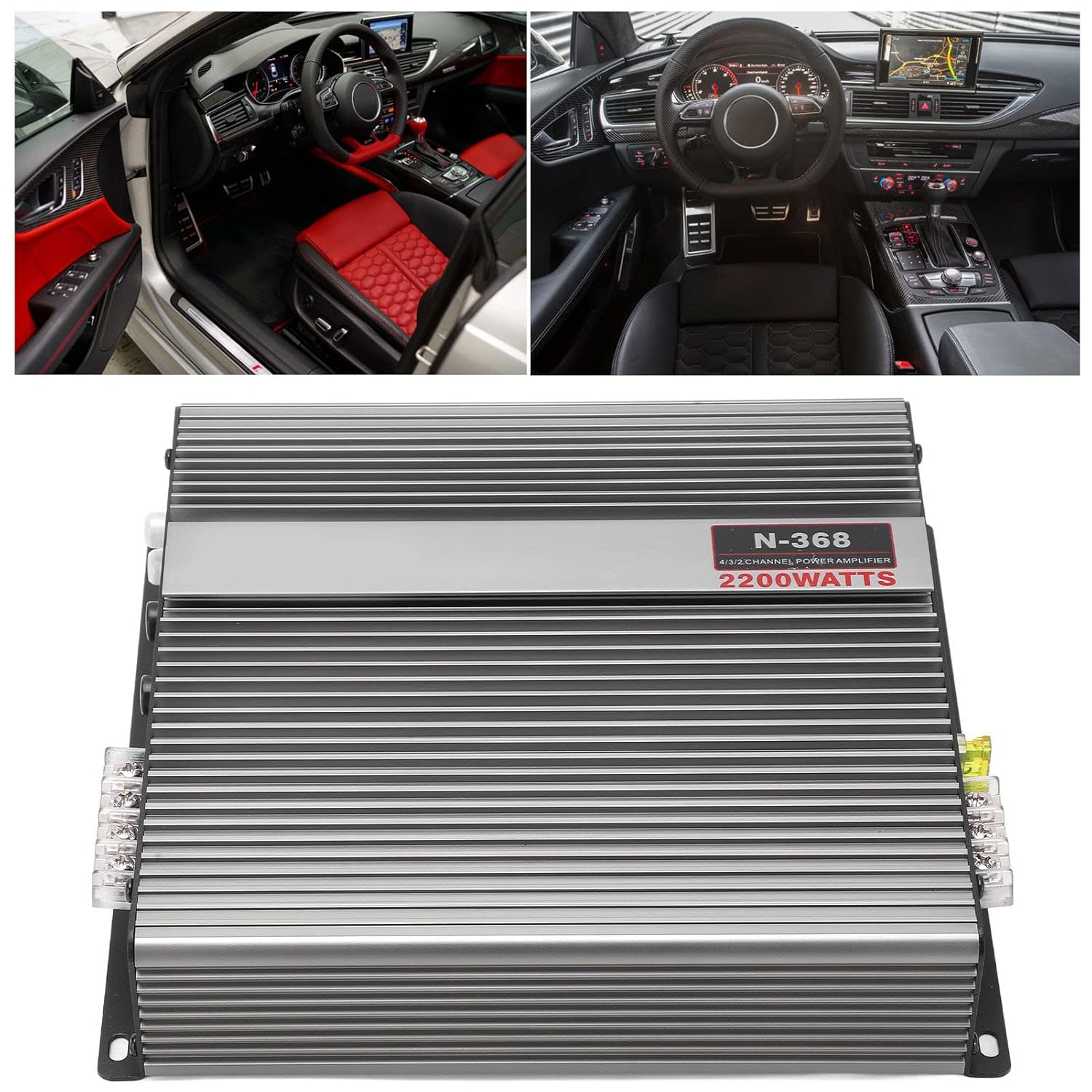 Amplificatore Stereo per Auto 2200W - immagine 2