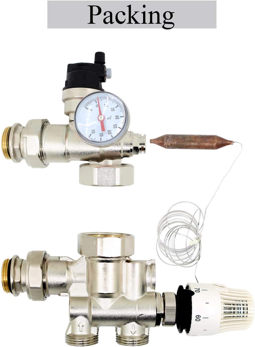 Kit Gruppo Pompa Riscaldamento per Collettore - immagine 4