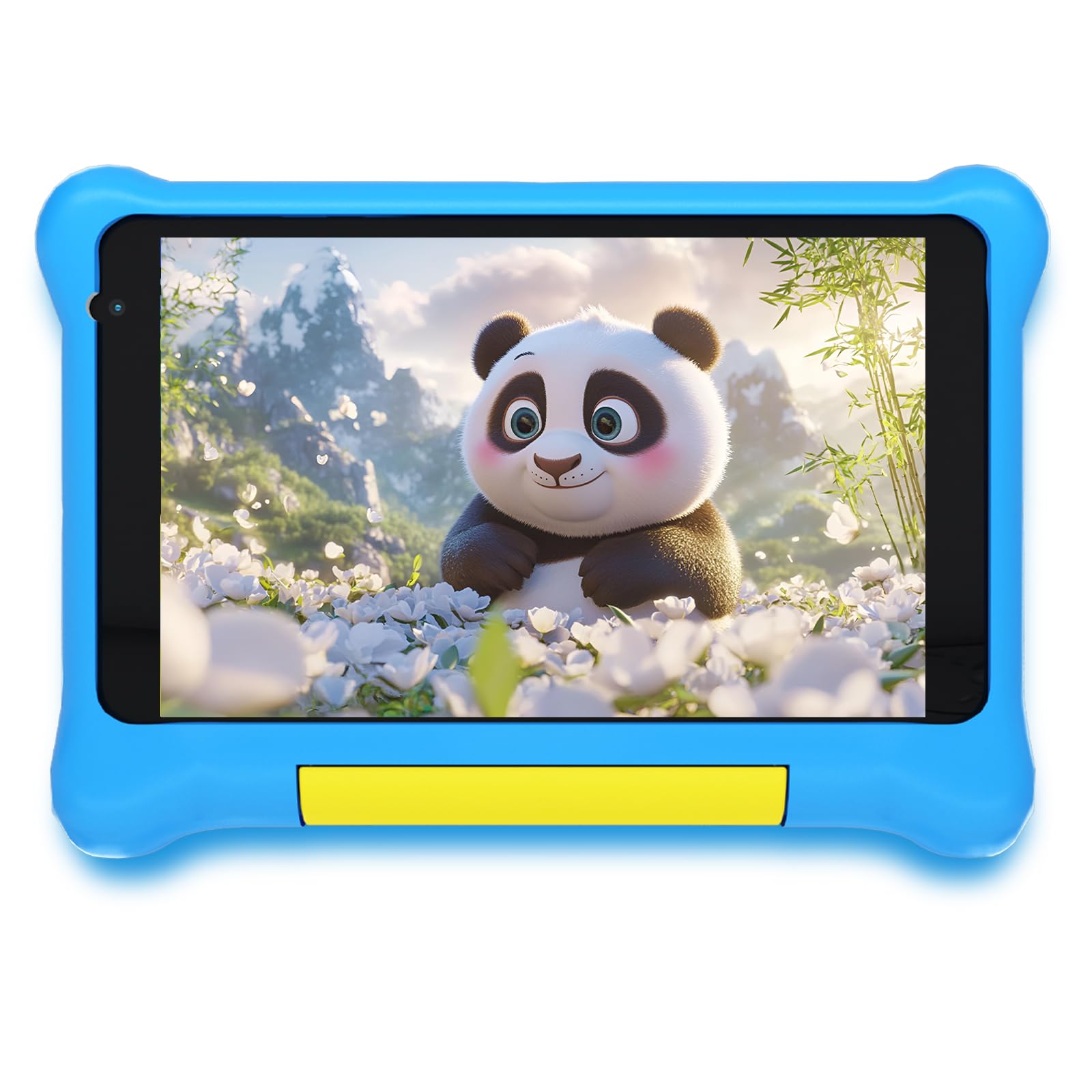 Tablet Bambini 7 Pollici Android con Custodia Protettiva, Blu