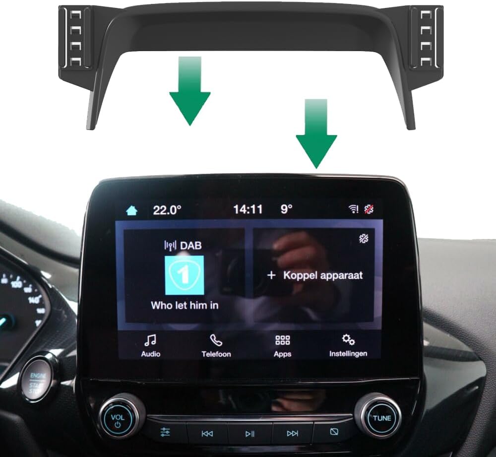 Supporto Telefono Auto Compatibile Ford Fiesta ST MK8 / Puma MK2 - immagine 3