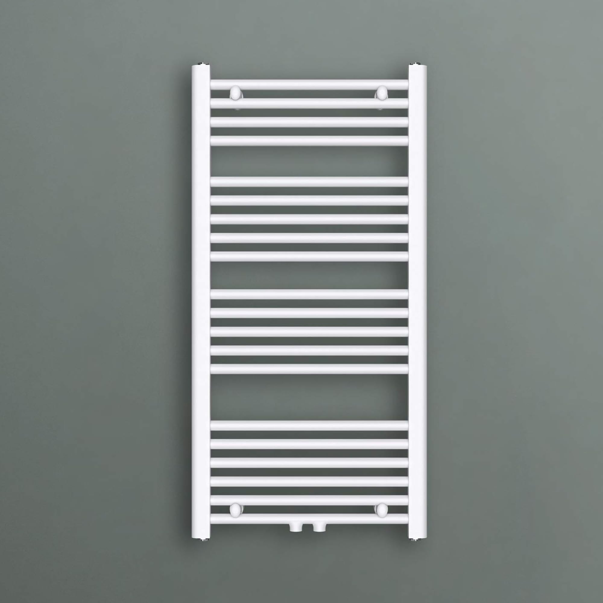 Mai & Mai Radiatore Piatto da Bagno 100x50cm, Bianco