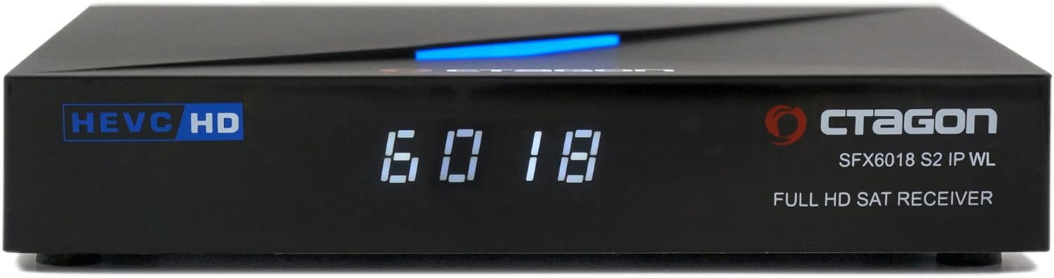 Octagon SFX6018 S2+IP WL H.265 HEVC Ricevitore Linux - immagine 3