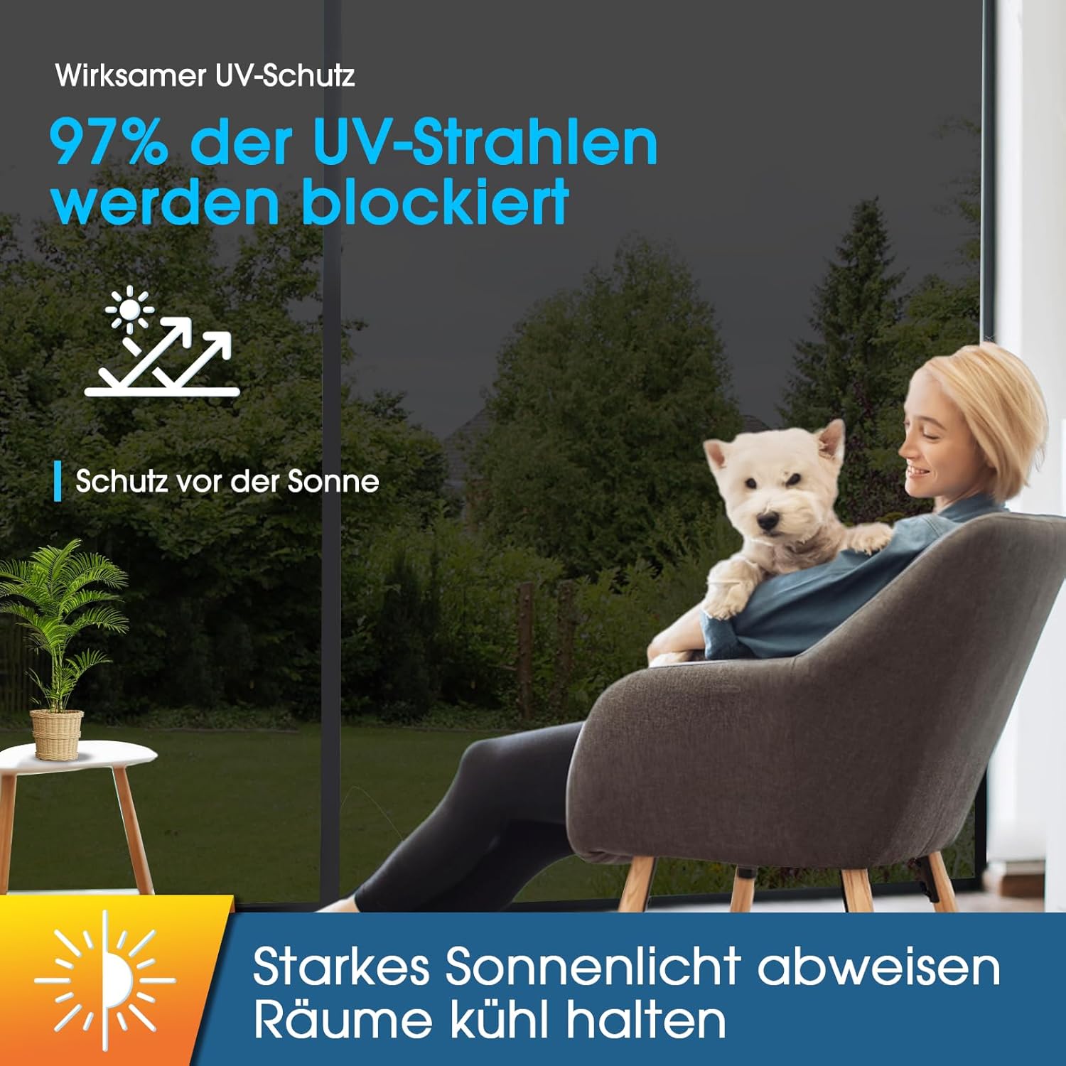 Lifetree Pellicola a Specchio per Finestra 90x600 cm - immagine 3