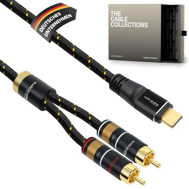 audio pirates USB-C a 2 Connettori RCA Clinch 1,5m