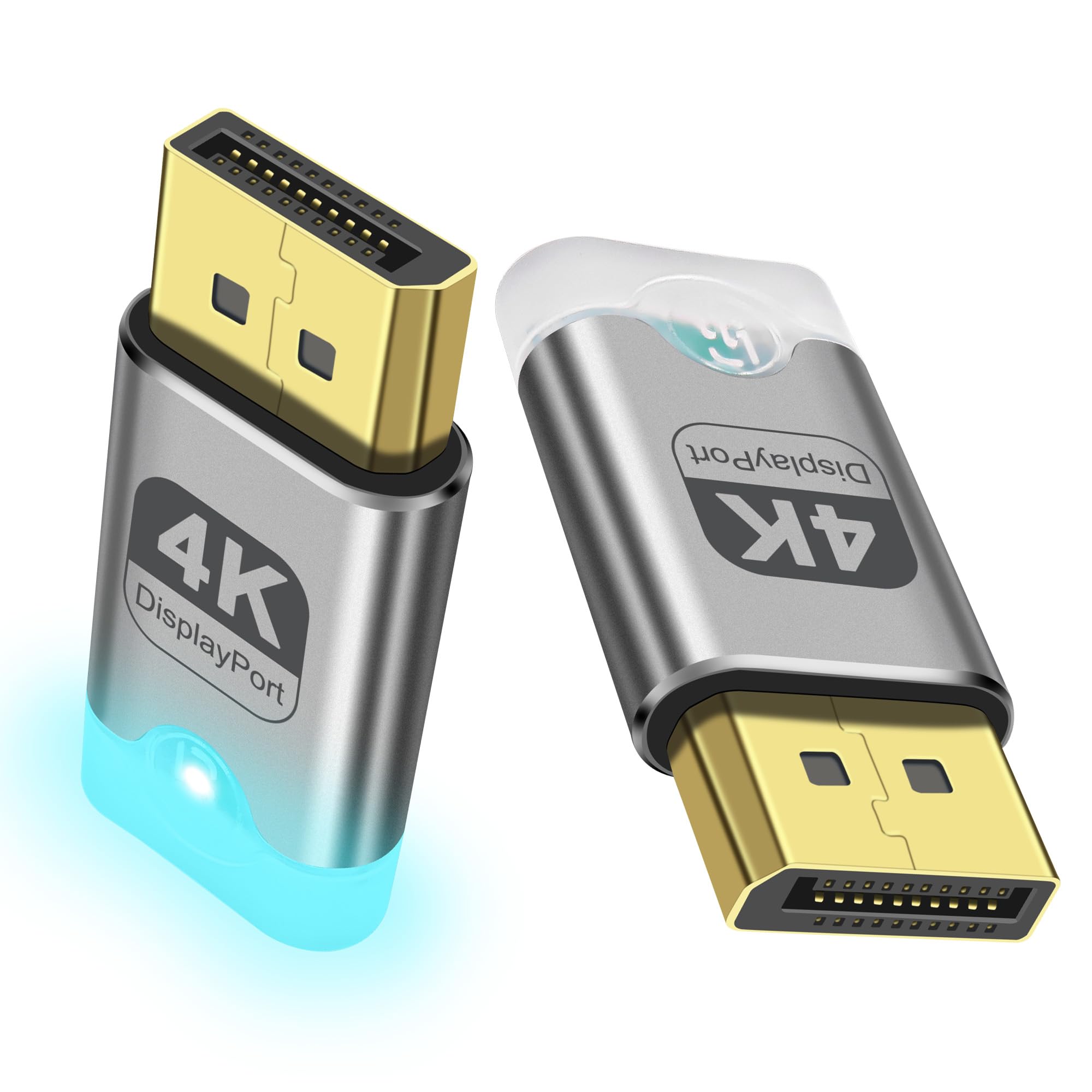 Xmsjsiy 4K DP Dummy Plug DisplayPort EDID Emulatore (2 pz)