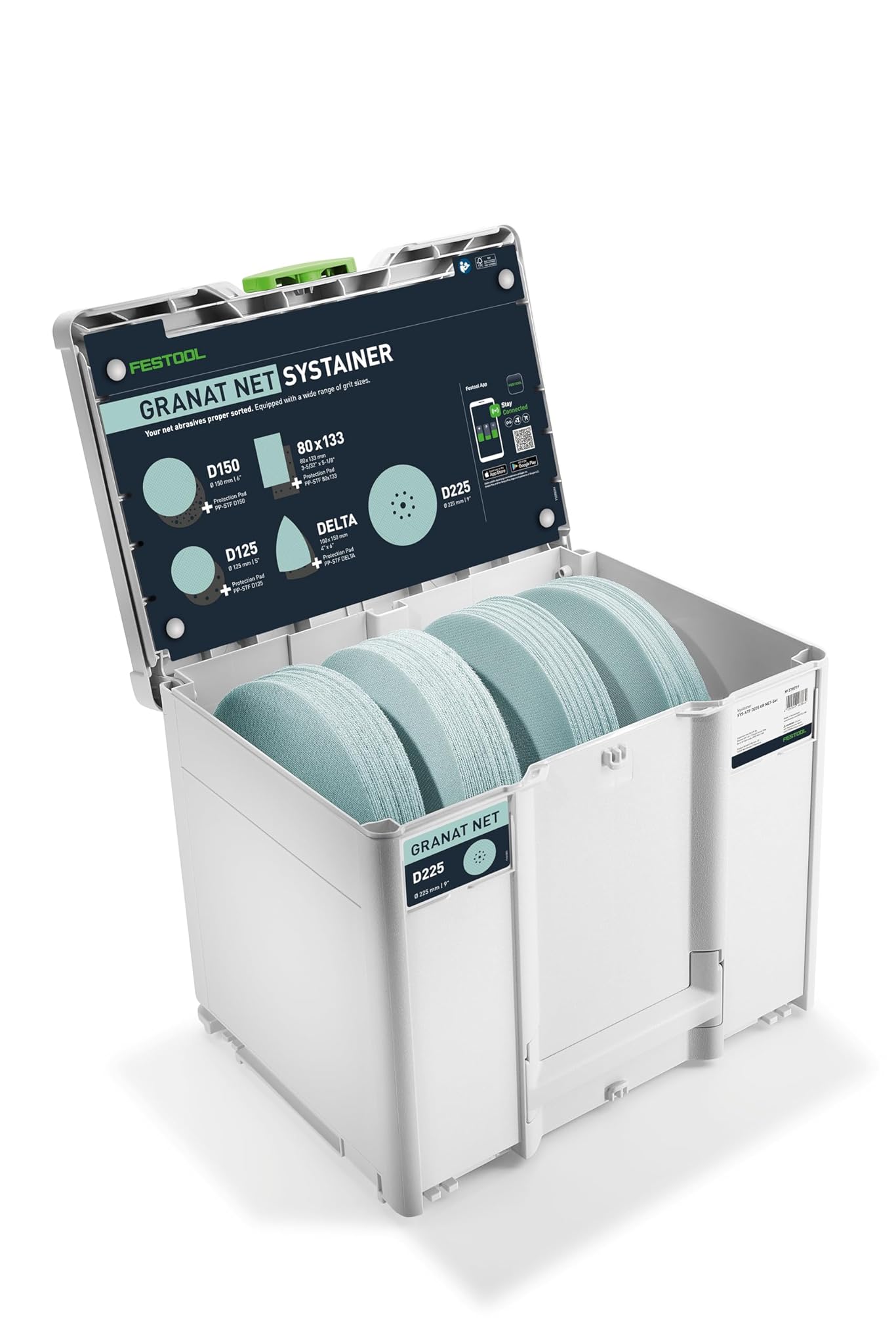 Festool Systainer³ Granato Net D225 GR NET SYS