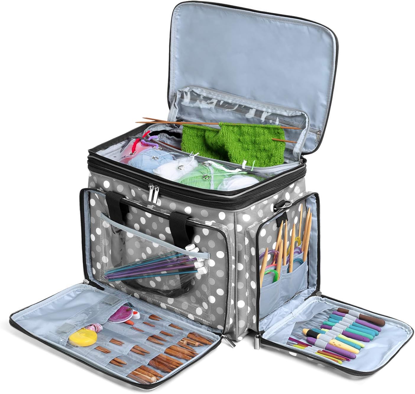 Luxja Borsa Filati per Maglia e Uncinetto