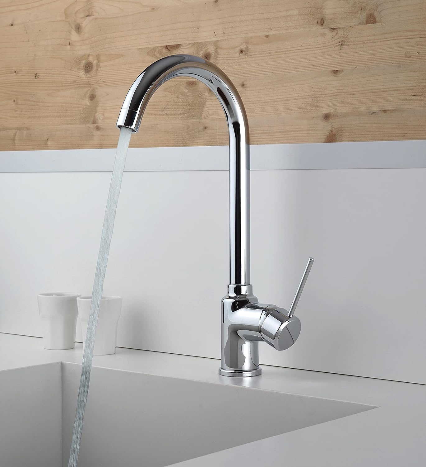 Paini Rubinetto Cucina AM10022CR - Monocomando, Monoforo - Cromato - immagine 3