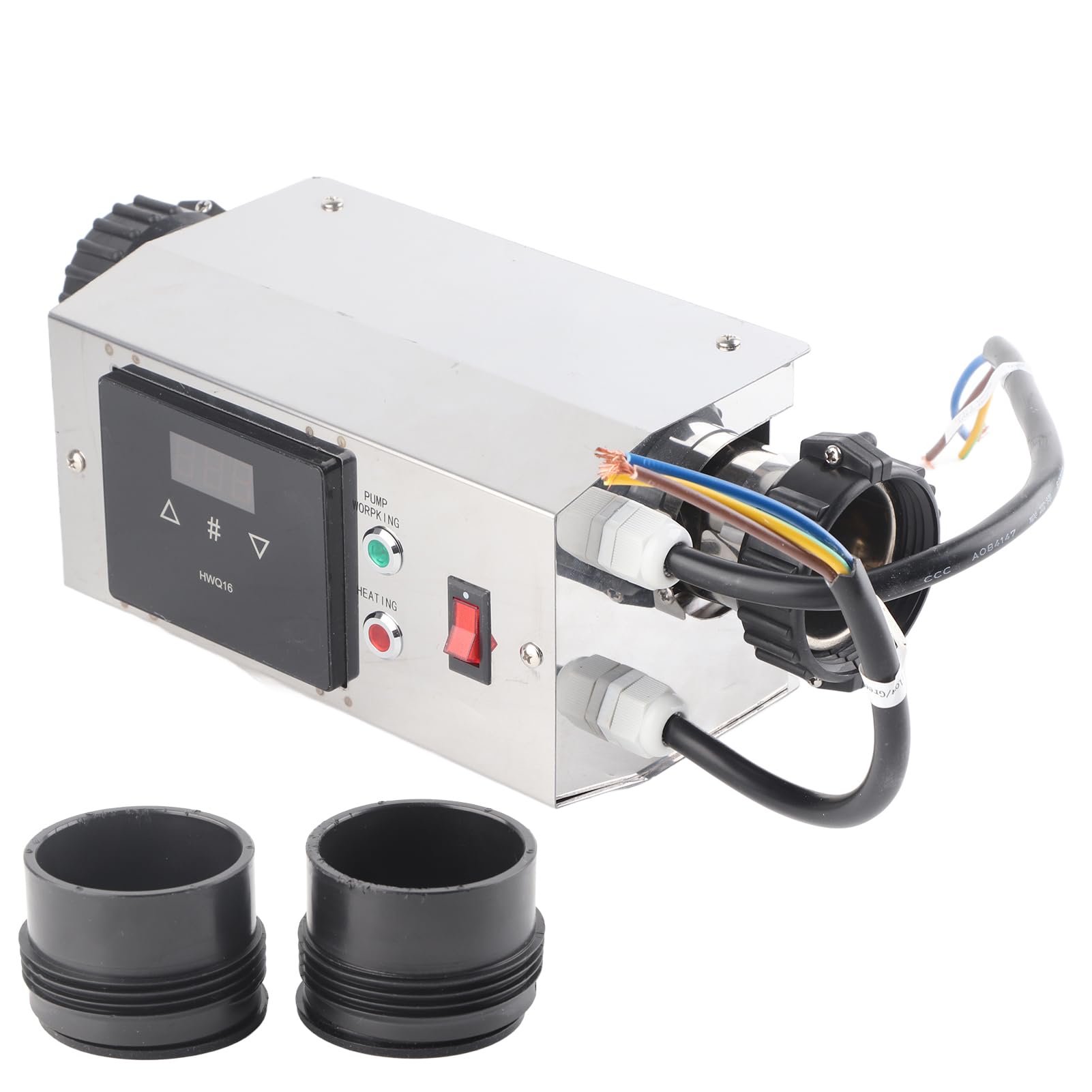 Qcwwy Termostato Digitale Riscaldatore Piscina 2KW