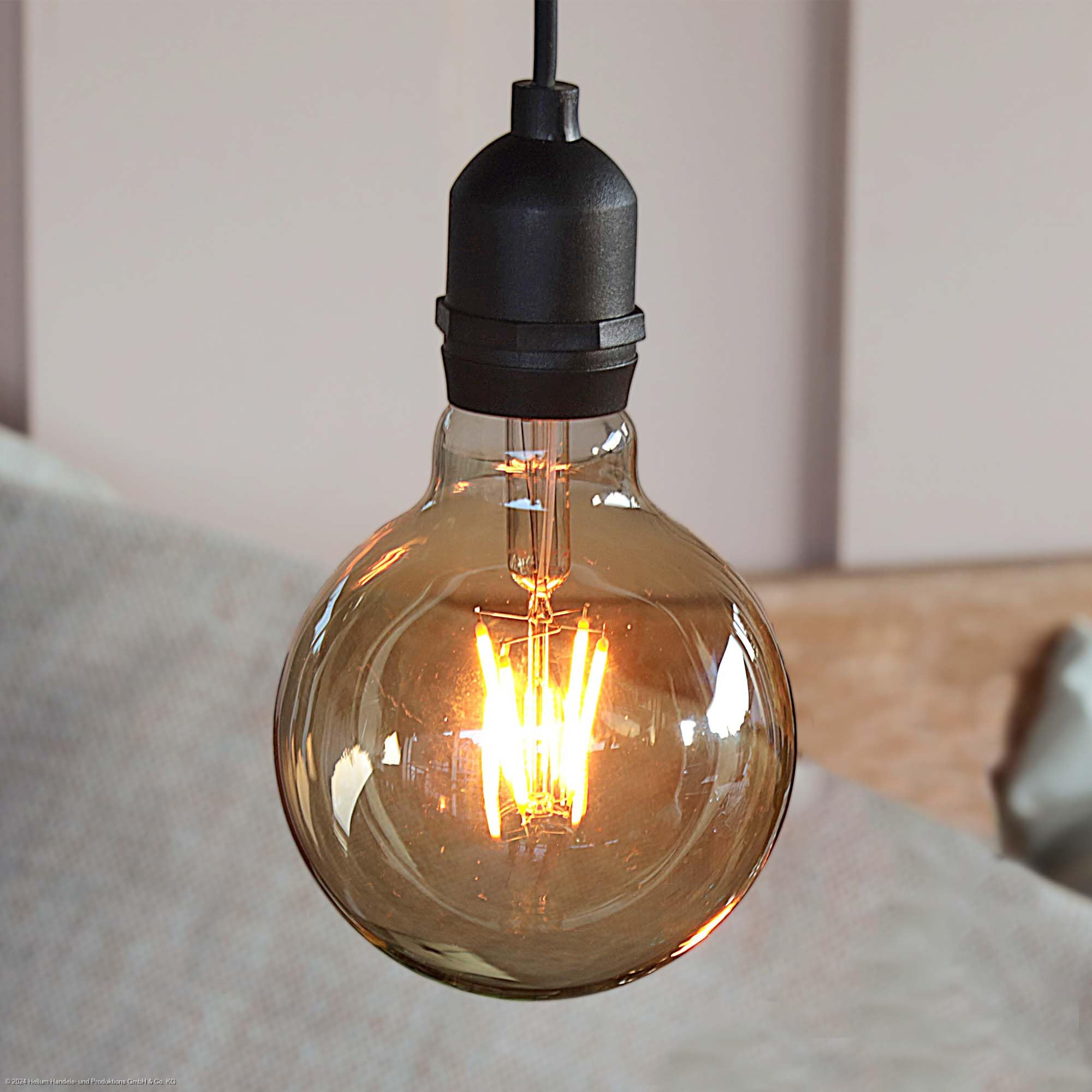 Hellum Lampada a sospensione LED con batteria e telecomando