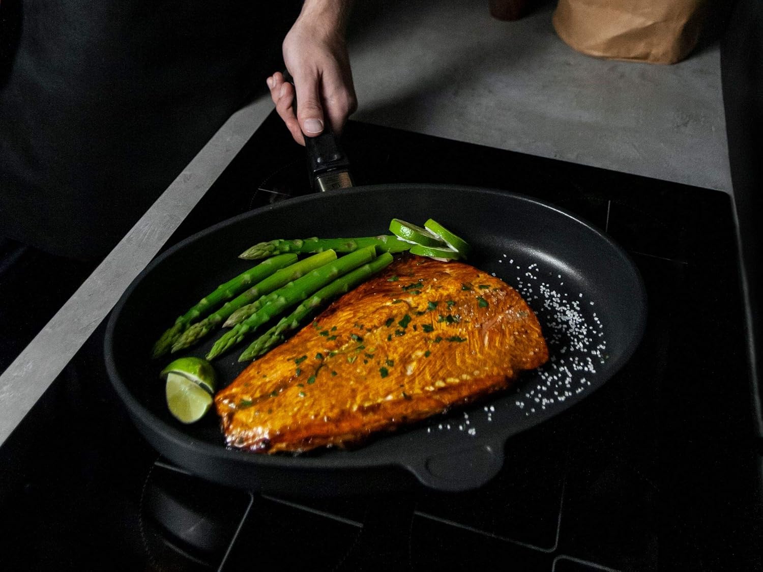 AMT Gastroguss Fischpfanne 41 x 27 cm - immagine 5