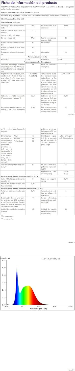 Antela Lampadine LED Alexa Smart WiFi E27 12W, 4 pezzi - immagine 8