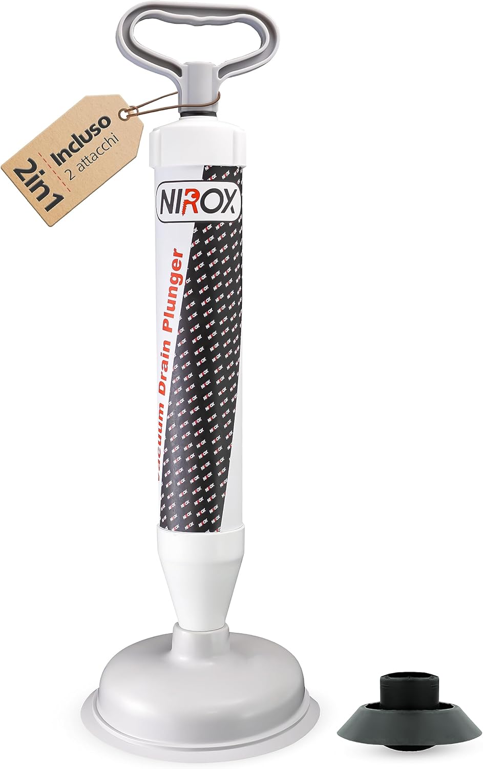 Nirox Sturalavandini a Ventosa per WC e Scarichi - immagine 1