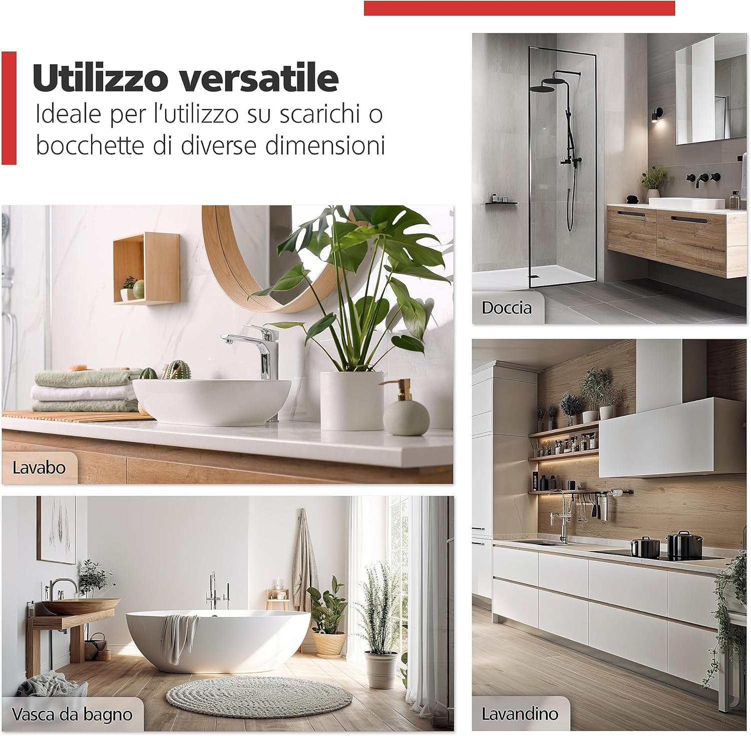 Nirox Sturalavandini a Ventosa per WC e Scarichi - immagine 6