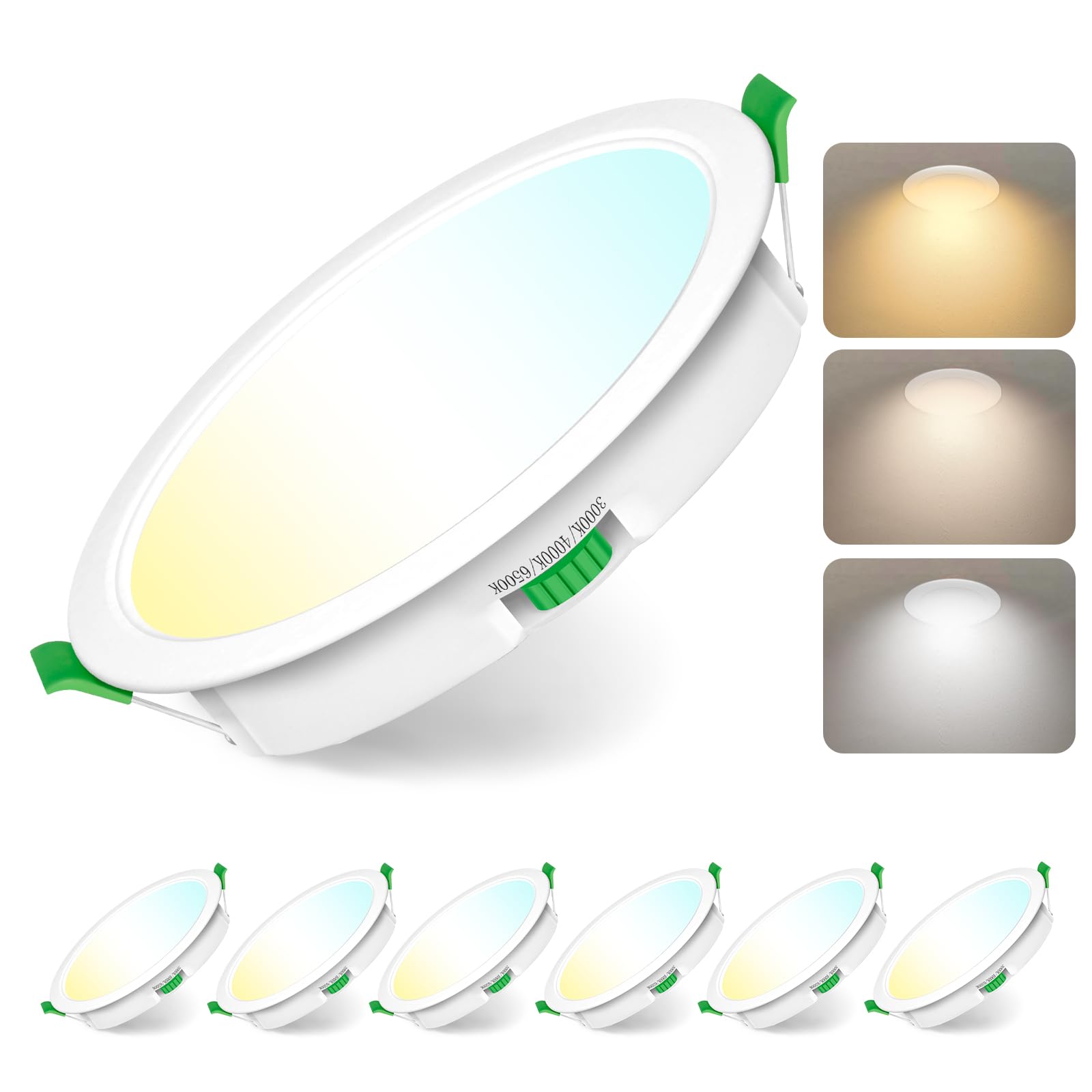 Faretti LED da Incasso per Cartongesso 12W, Dimmerabili