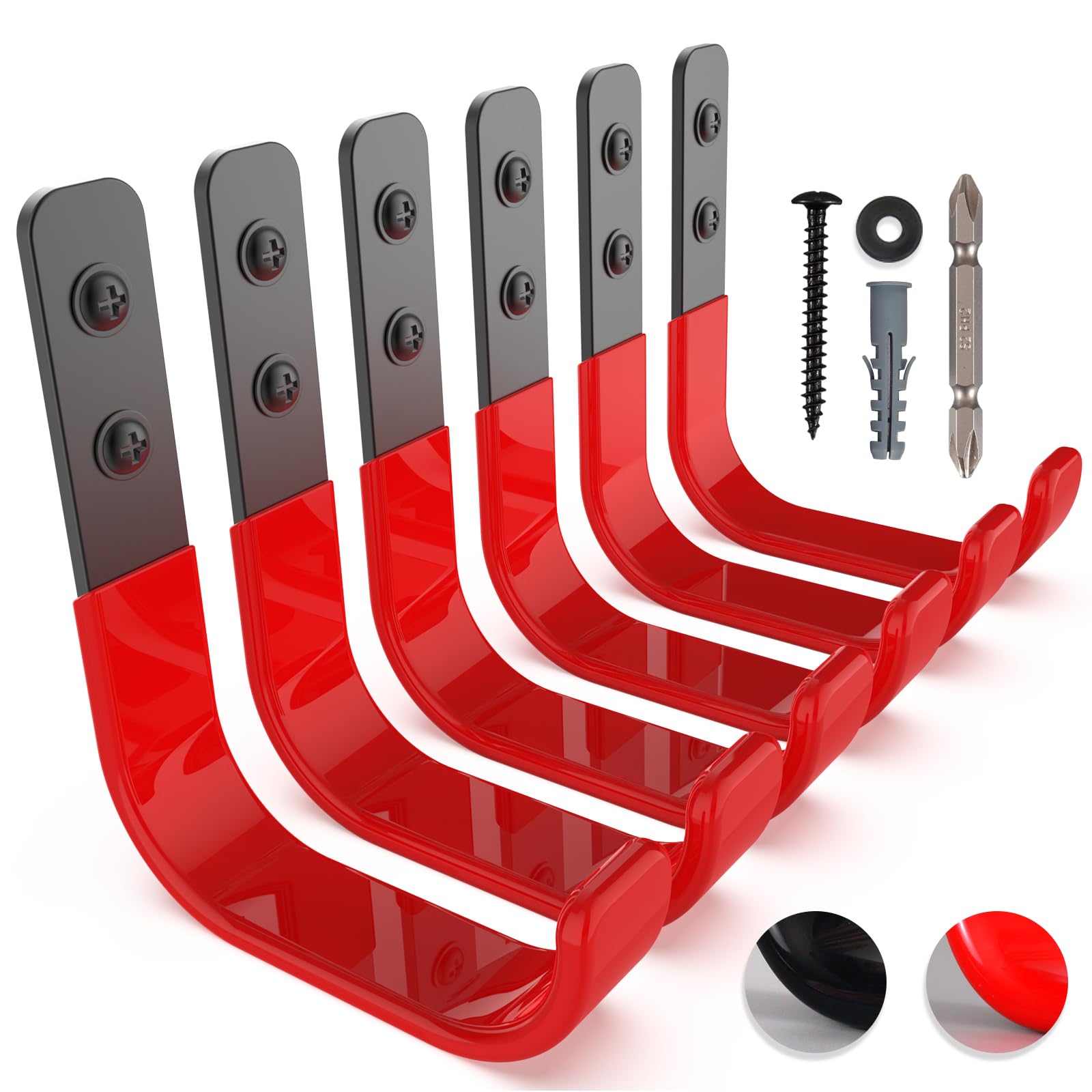 Sunvfafa 6 Ganci da Muro Pesanti per Garage