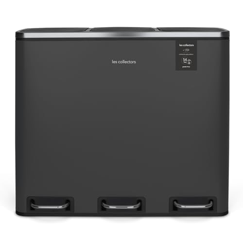 Les Collectors N°990 Pattumiera Differenziata 54L, Antracite