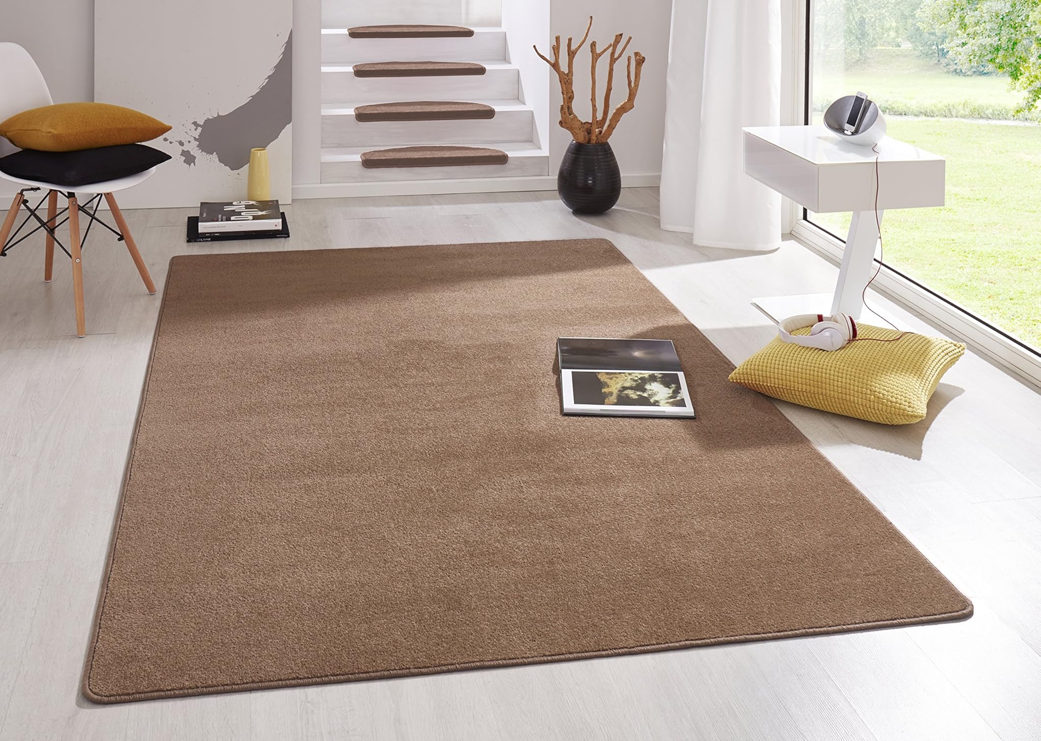 Hanse Home Tappeto Fancy Velluto Marrone 133x195 cm