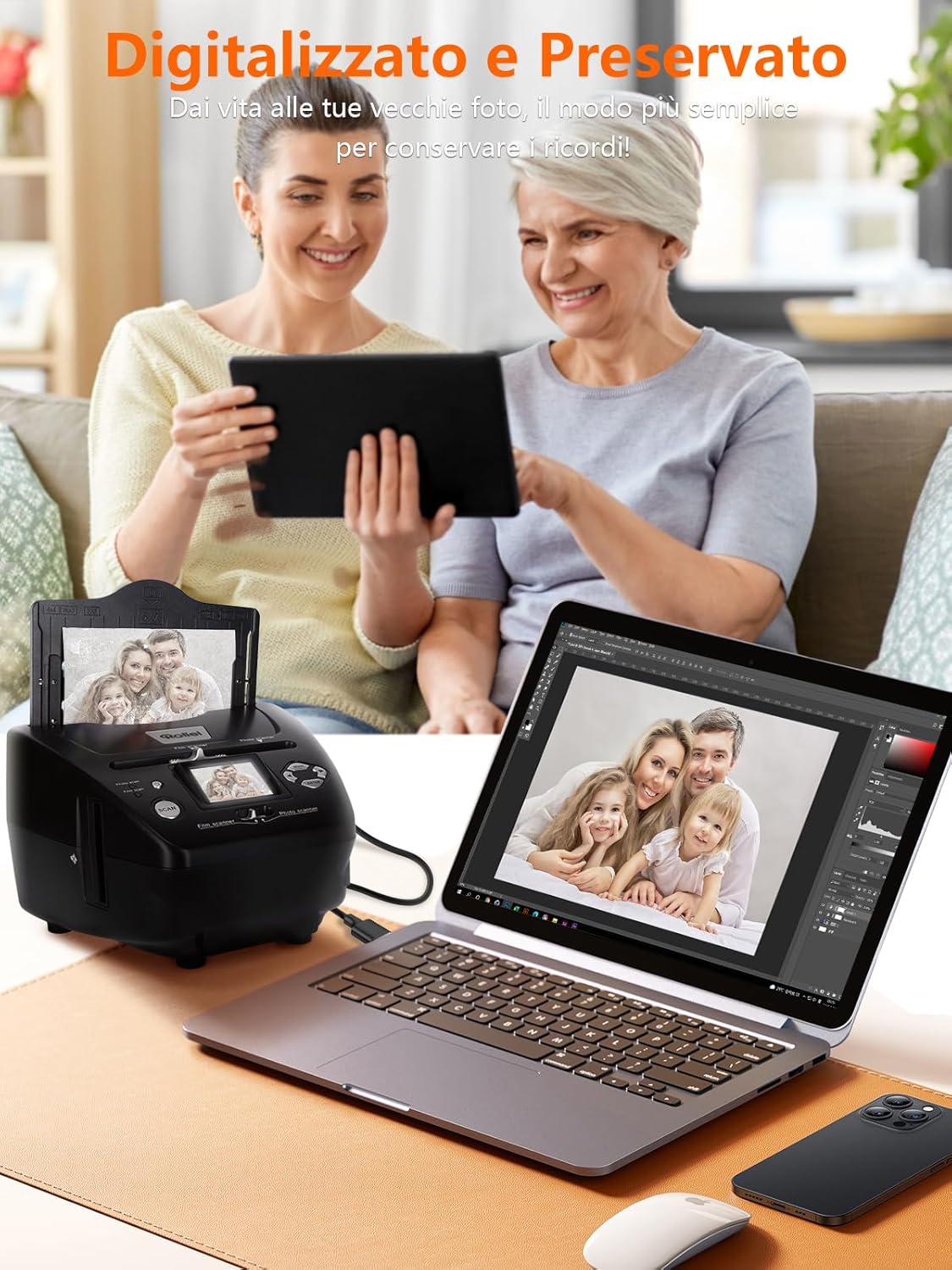 Rollei PDF S 240 SE Multiscanner Foto Diapositive e Negativi - immagine 4