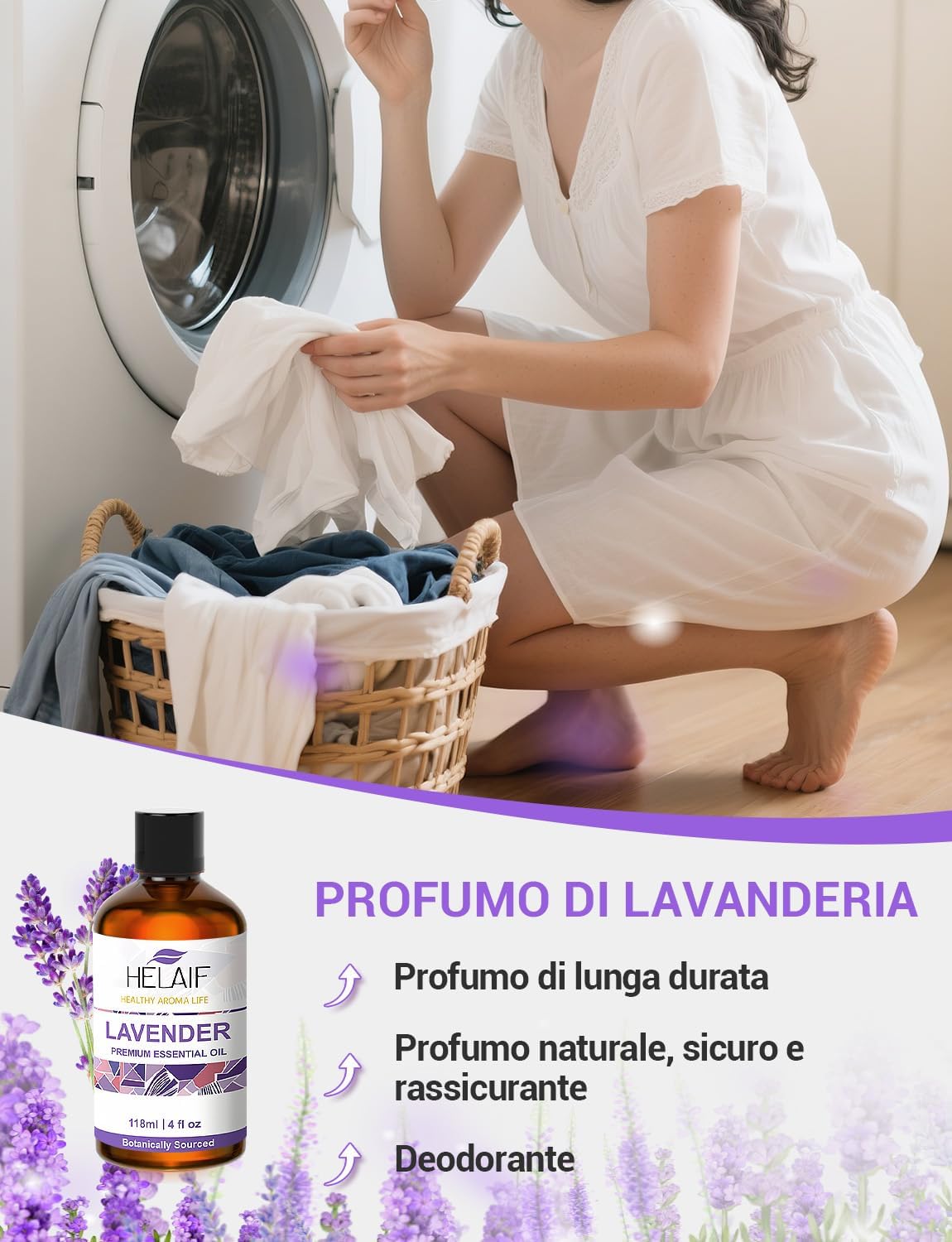 Lavender Oil Essenziale Naturale 118ML - immagine 6