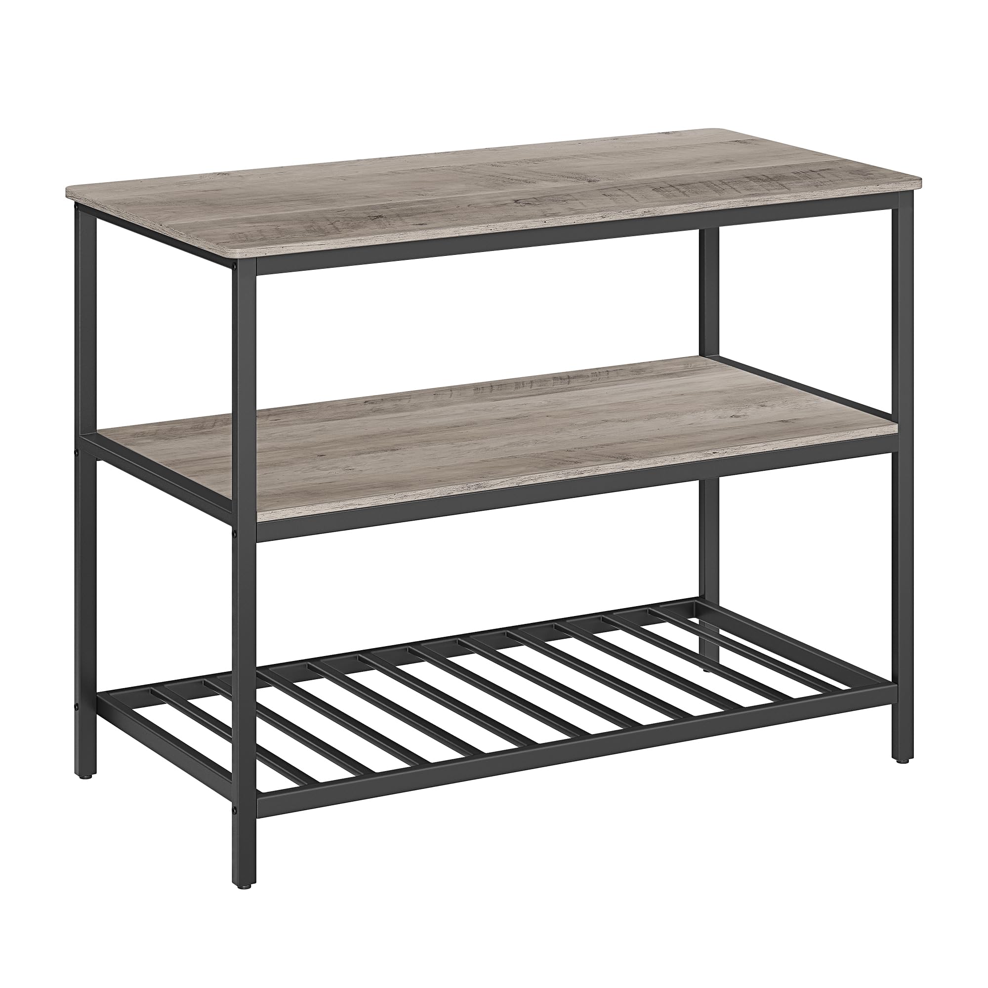 Vasagle Isola da Cucina Stile Industriale 60x120x90cm