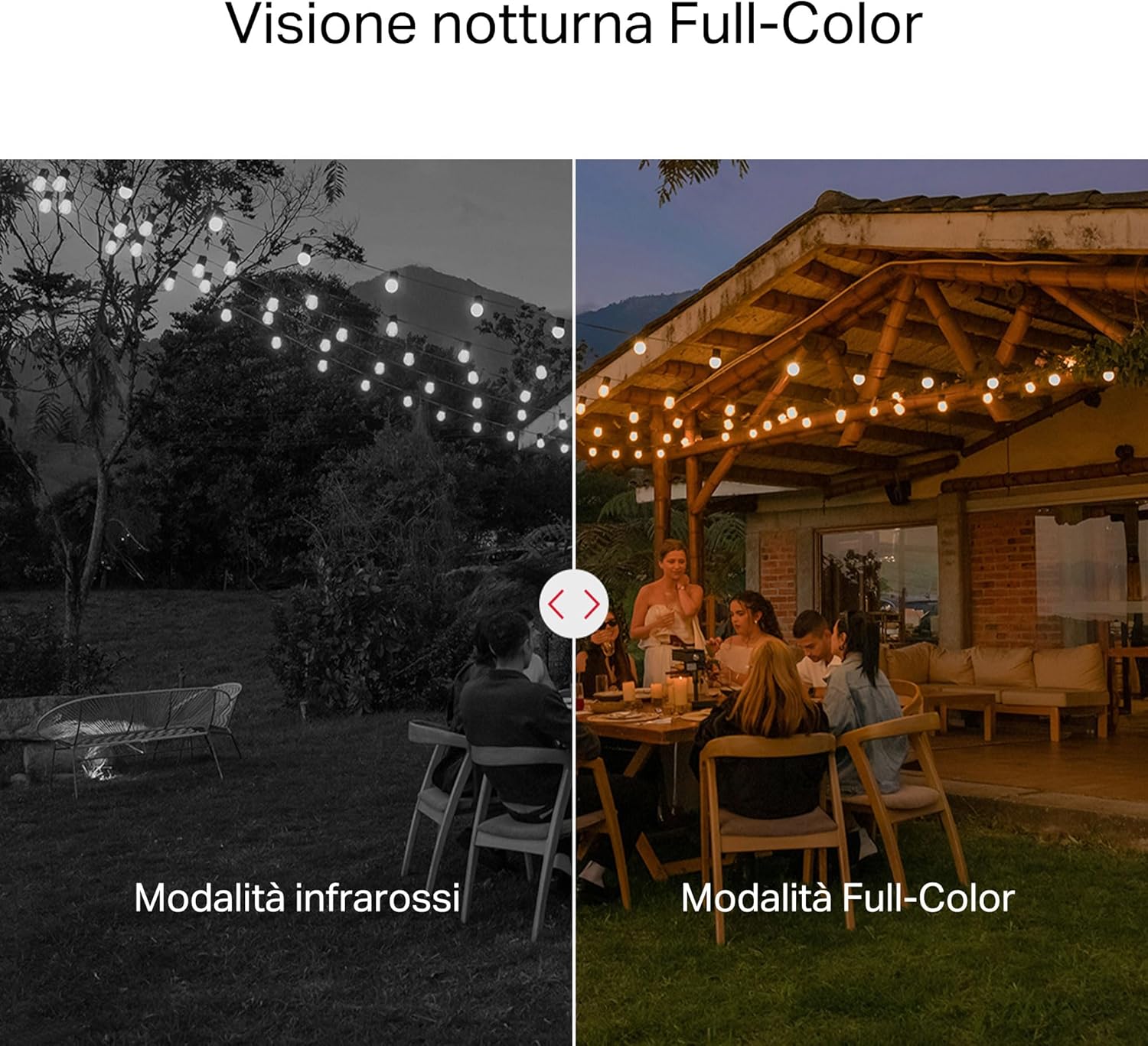 Mercusys MC500 Telecamera WiFi Esterno FHD 360° - immagine 5