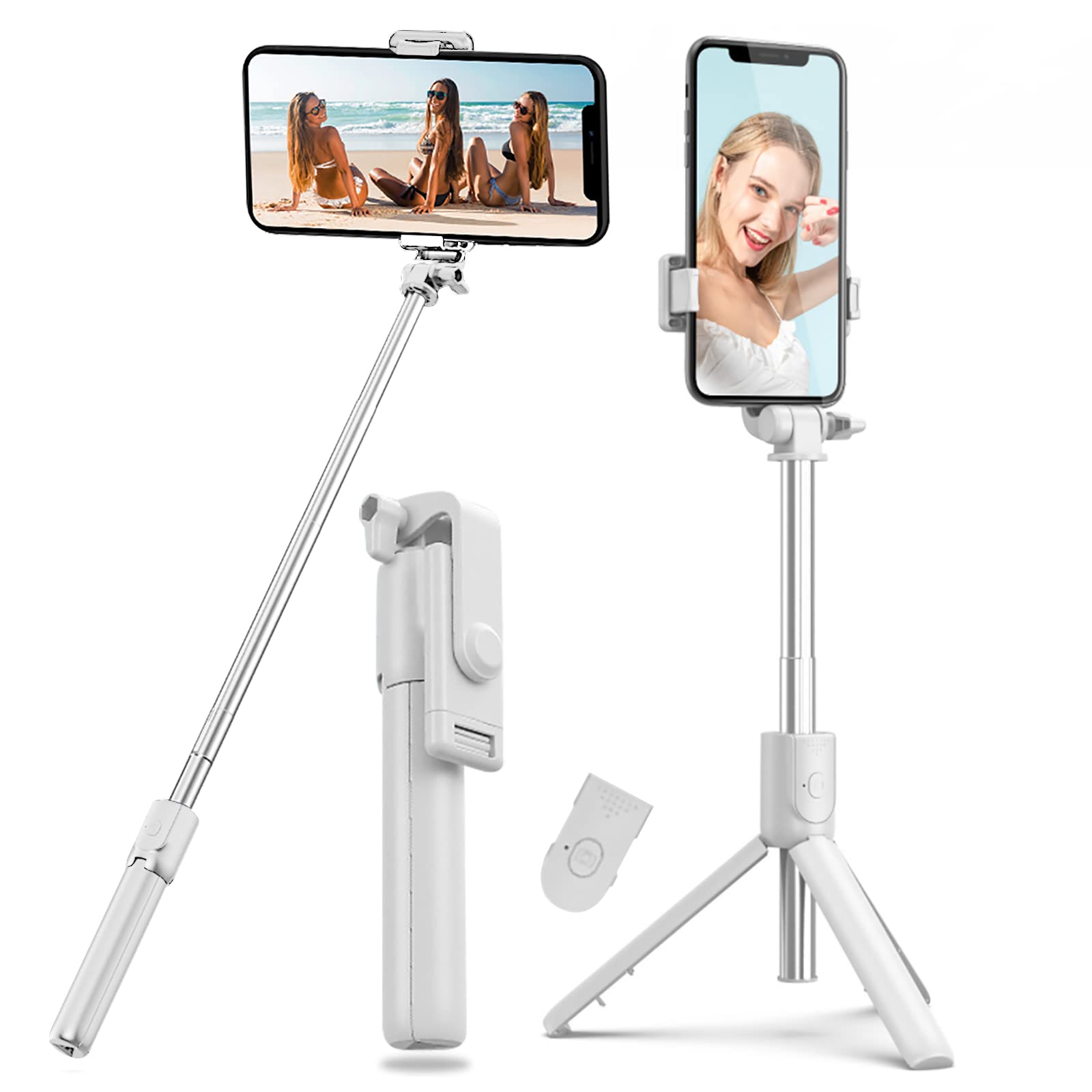 Bastone Selfie Treppiede Cavalletto Wireless 4in1