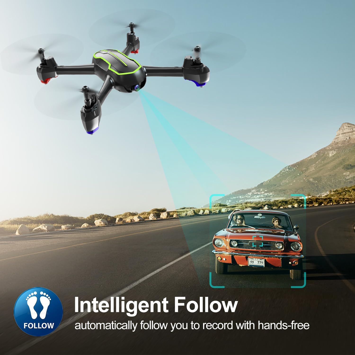 Loolinn | Drone GPS con Telecamera HD 1080p - immagine 7