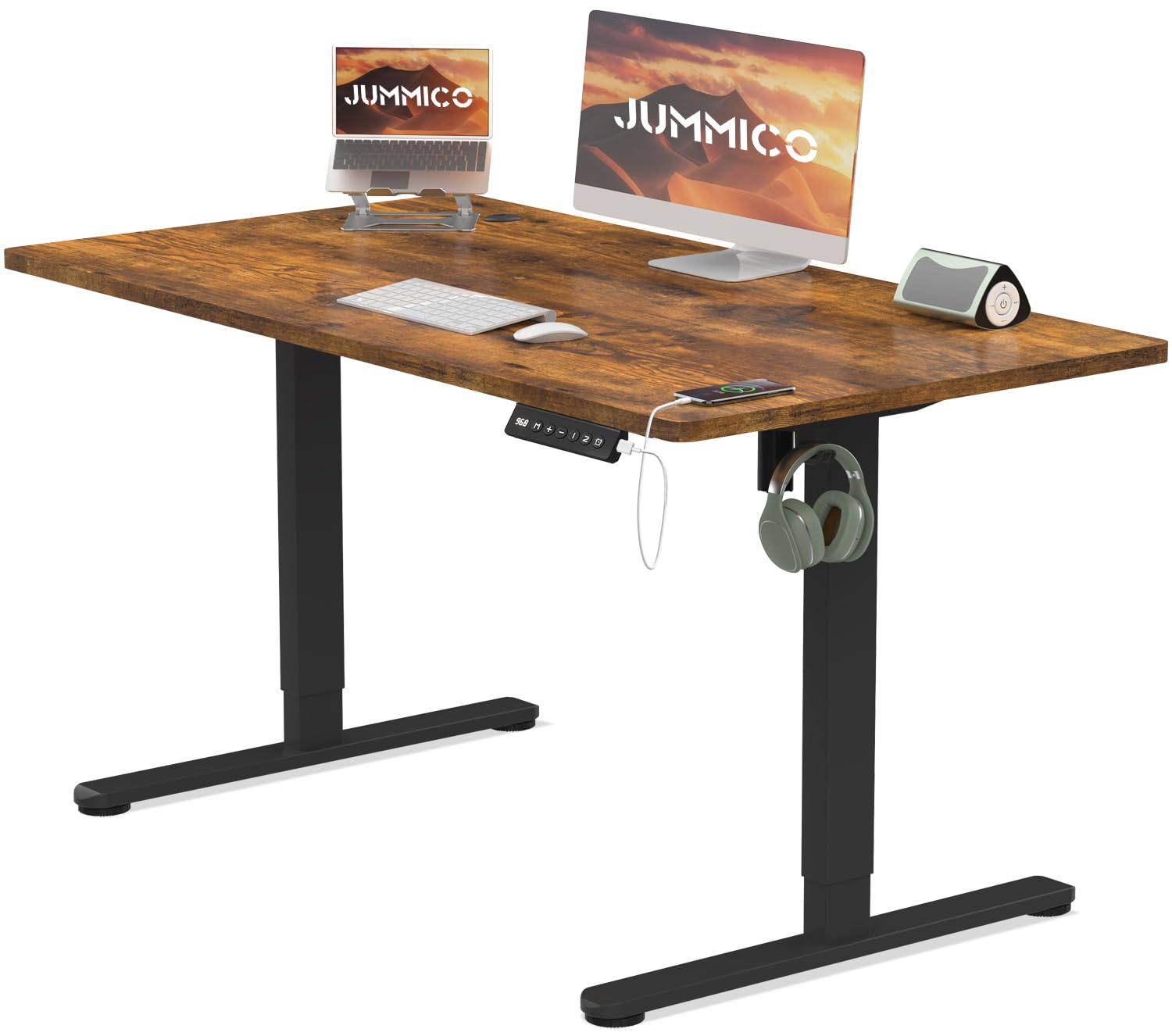 JUMMICO Standing Desk Scrivania elettrica regolabile in altezza
