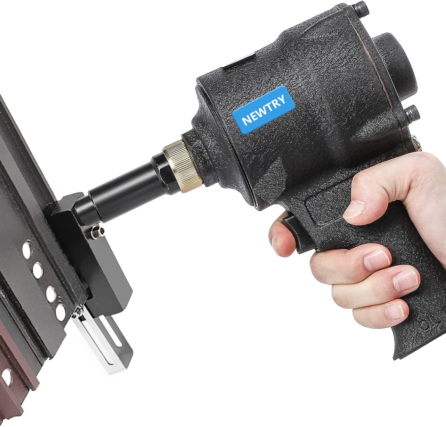 Newtry Punzonatrice Pneumatica 8mm per Metallo
