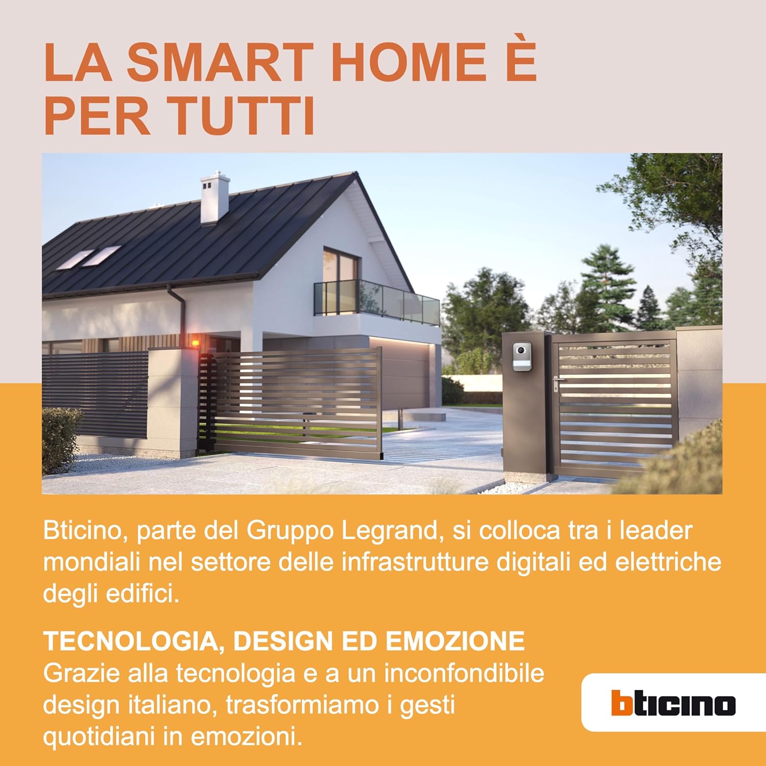 Bticino Interruttore Luci Wireless Matix AM4003CWI - immagine 6