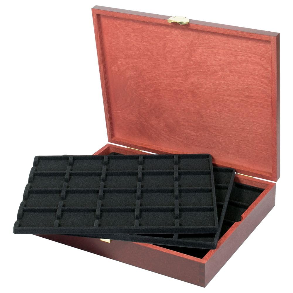 LINDNER Das Original Authentic Wood Case Carus