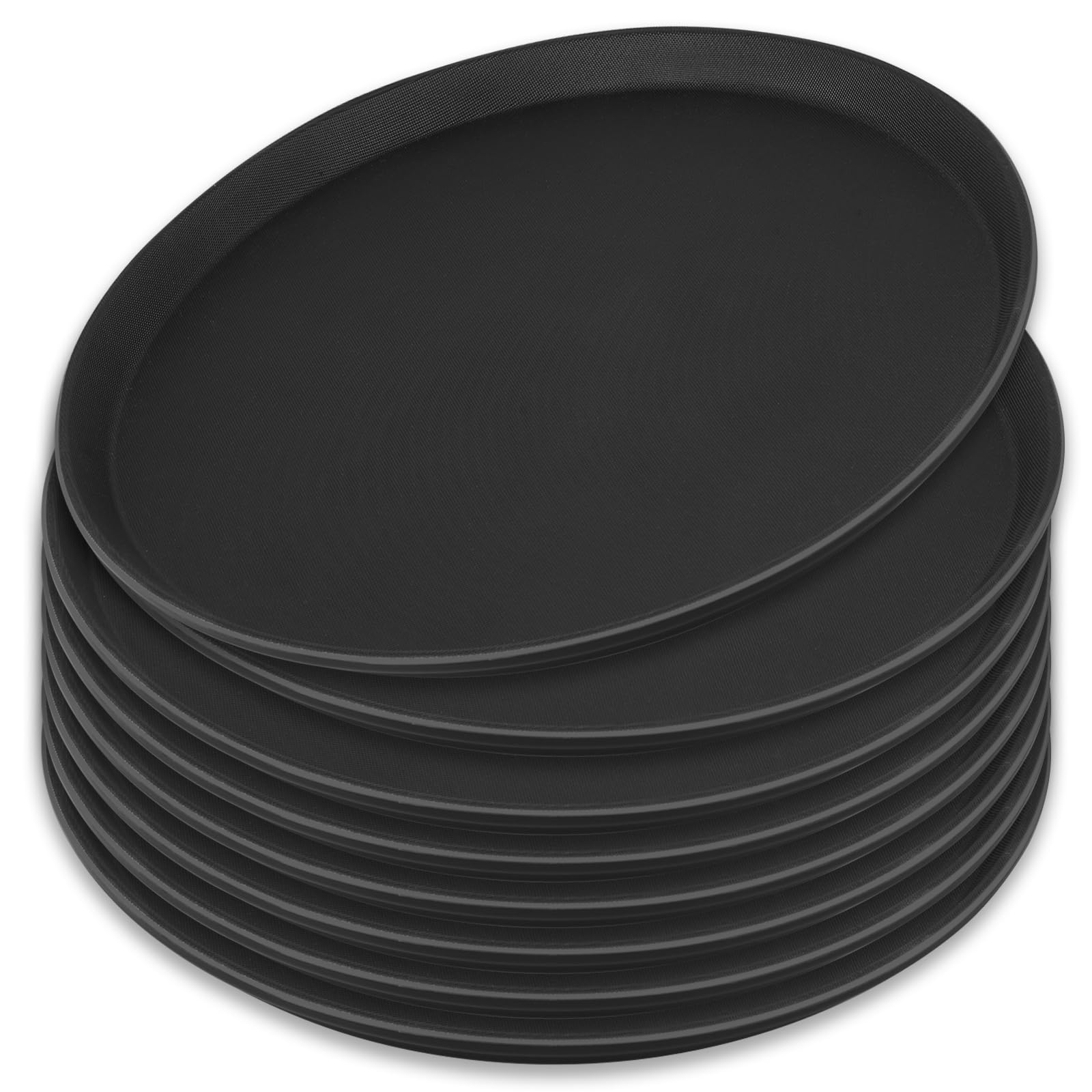 Vassoi Rotondi Antiscivolo 28 cm - Confezione da 8