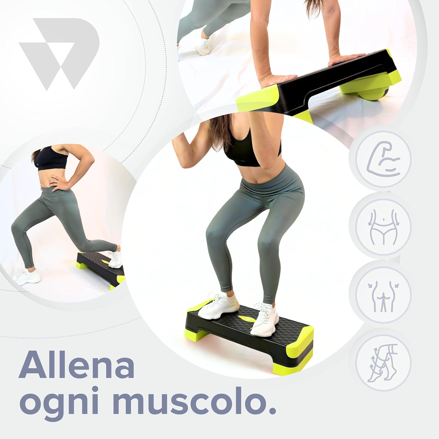 Bilder Step per Allenamento Aerobico e Equilibrio - immagine 5