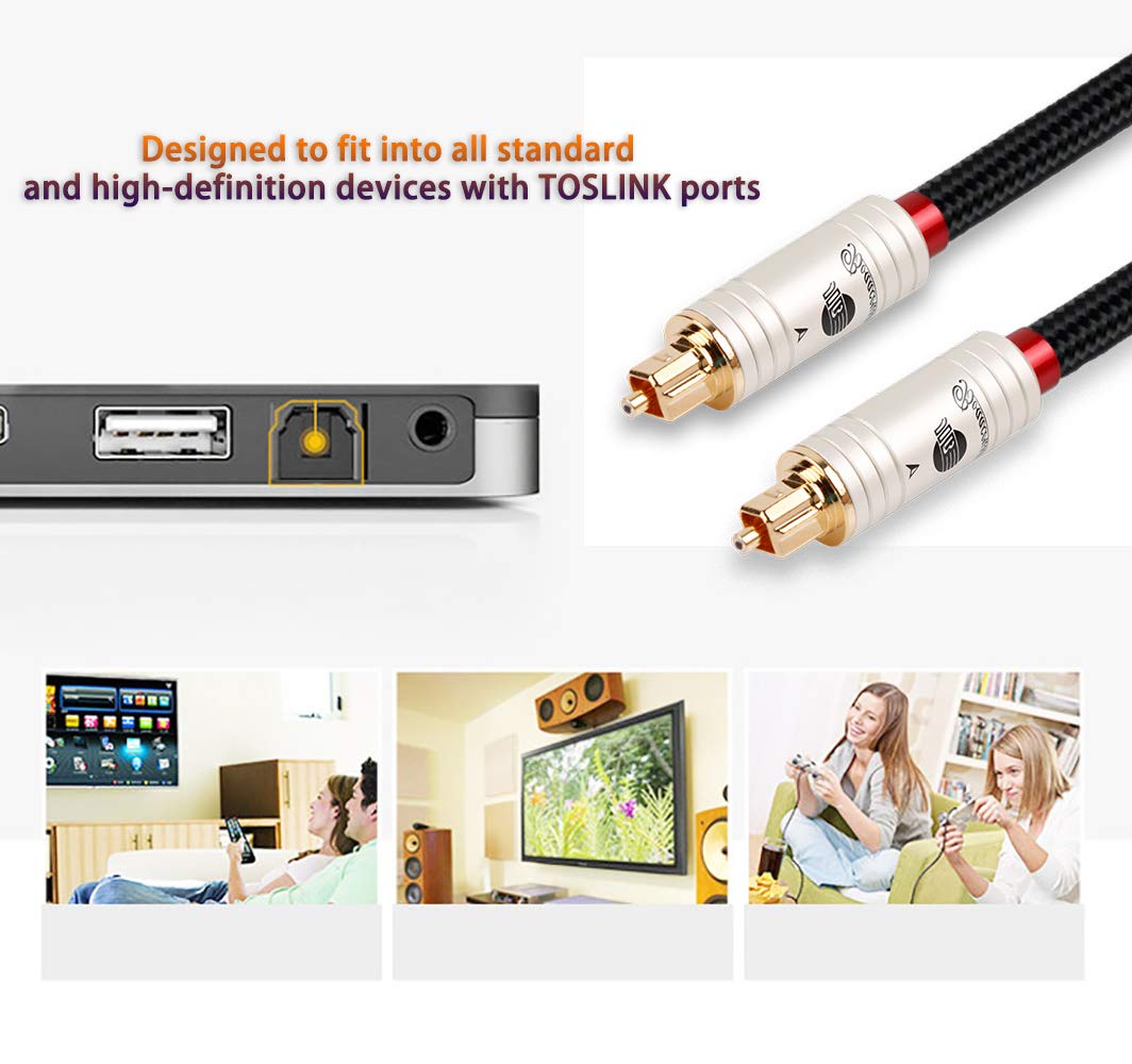 Boaacoustic JIB Cavo Toslink Audio Ottico 1.5m - immagine 4