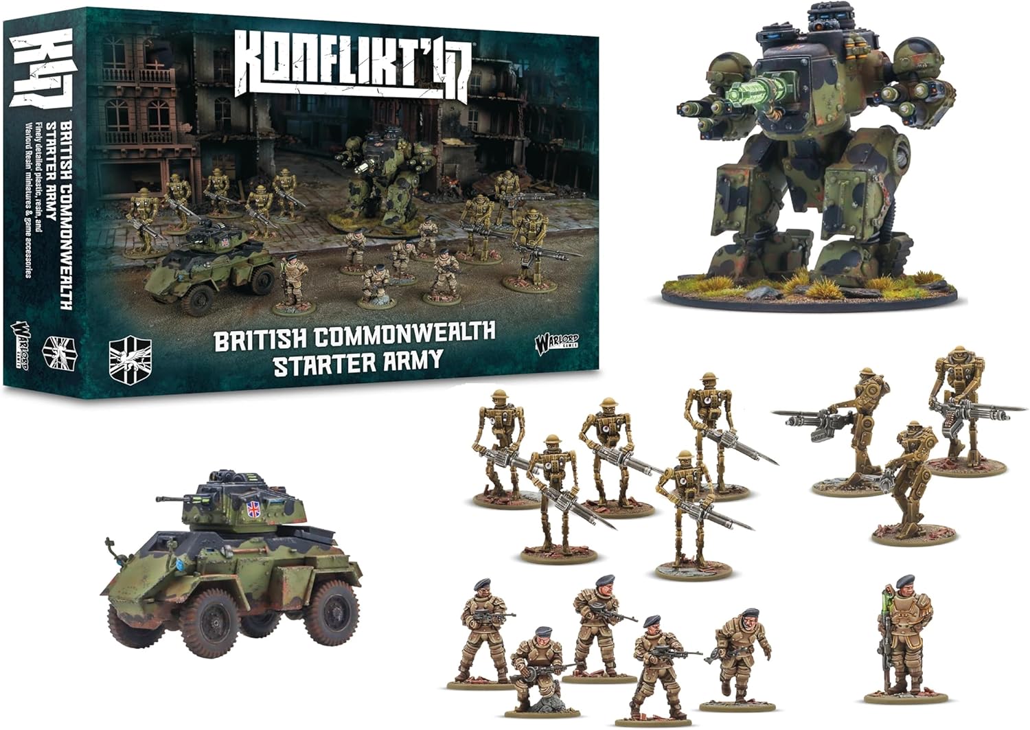 Warlord Games British Commonwealth Starter Army - immagine 1