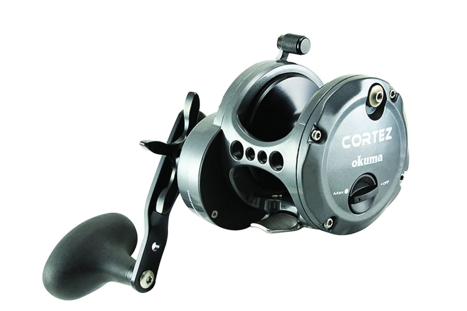 Okuma Cortez Graphite Star Drag High Speed 6.2:1 Reel
