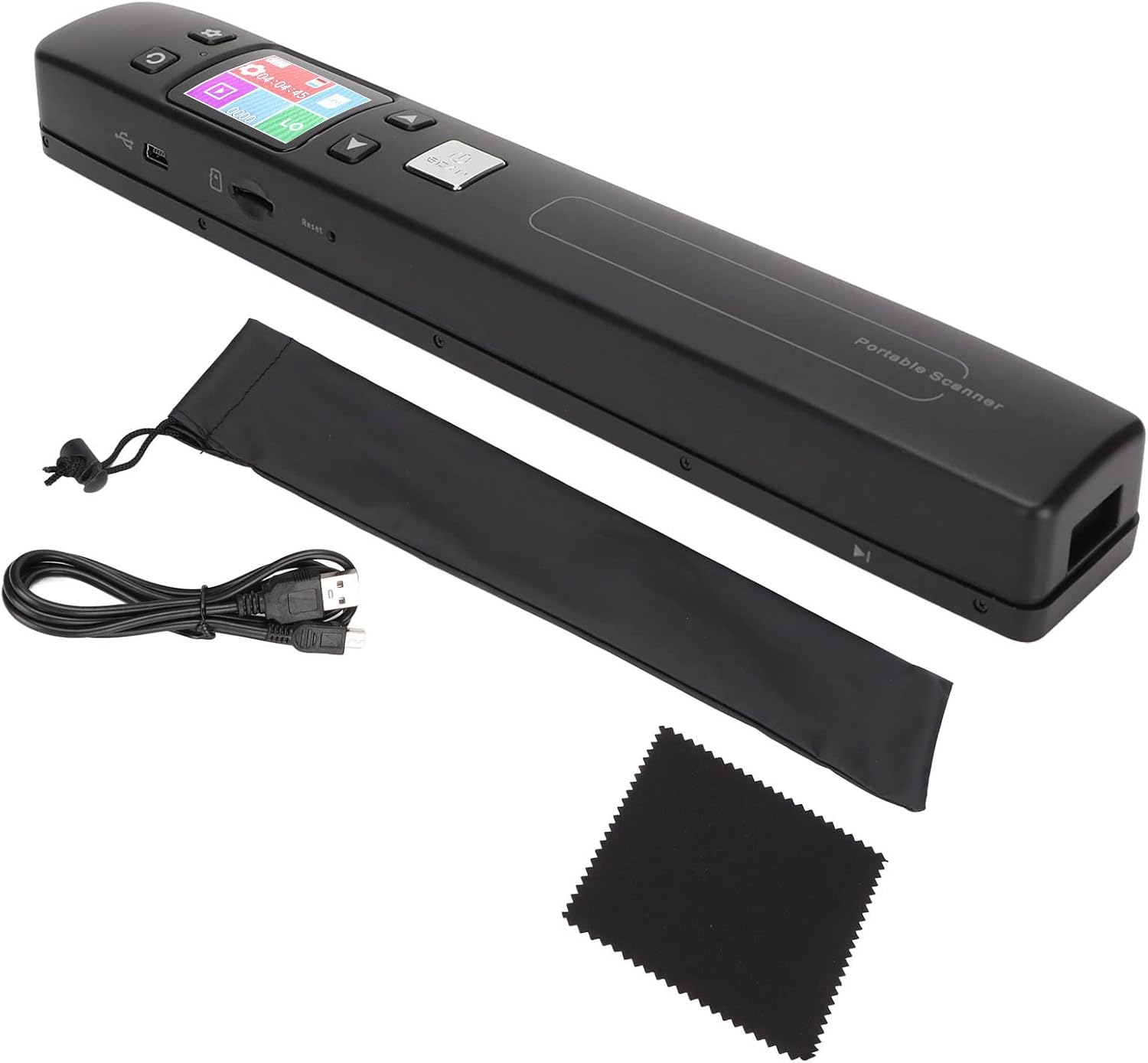 Ciciglow Scanner Documenti Portatile A4, Nero | Velz